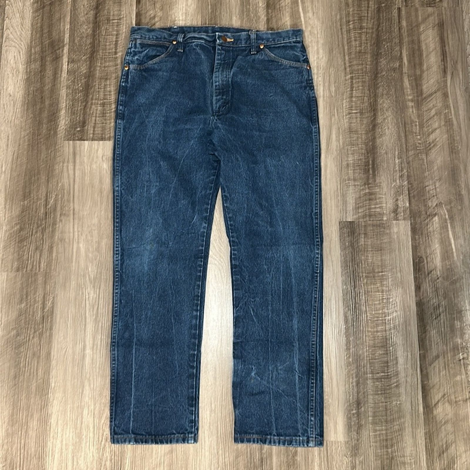 Wrangler Wrangler Cowboy Cut Original Fit Jeans - 38x32 Size US 38 / EU 54 - 2 Thumbnail