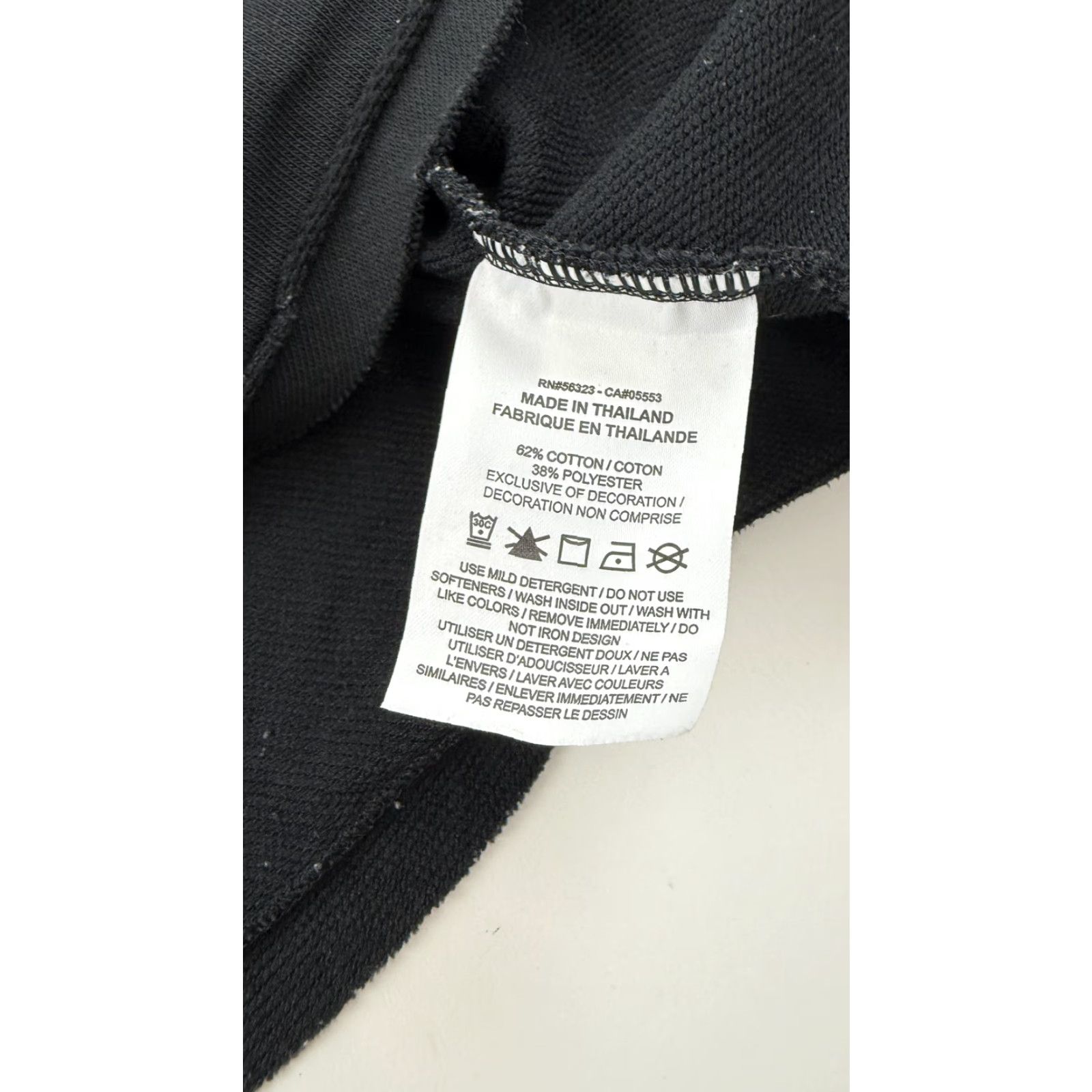 Nike Nike Sweatshirt Womens M Pullover Cropped Raw Hem Swoosh Dri-FIT Black Logo Athletic Size M / US 6-8 / IT 42-44 - 6 Thumbnail