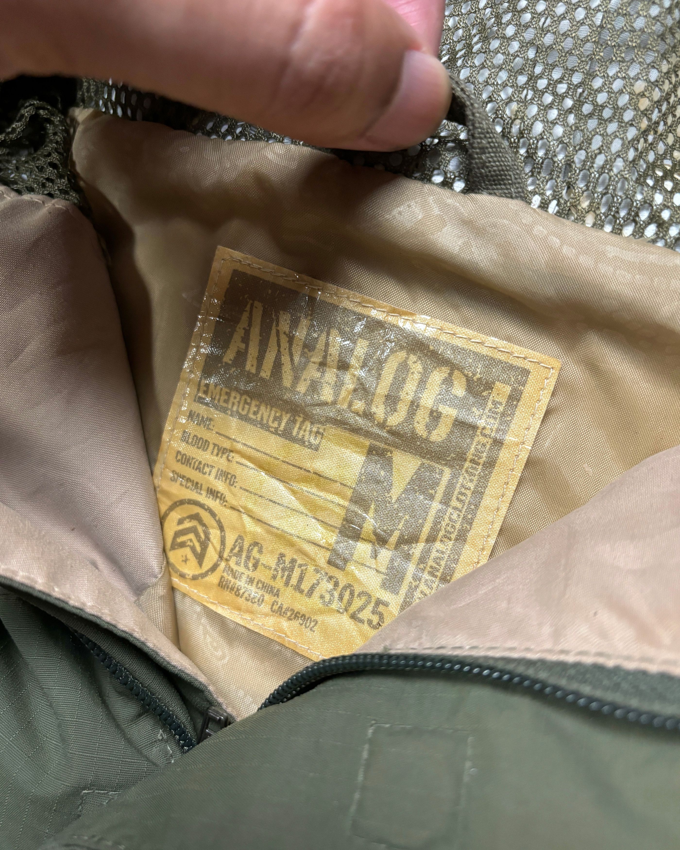 Analog 2003 Analog MD Cargo Tactical Vest Magnetic Closure Jacket Size US M / EU 48-50 / 2 - 12 Thumbnail
