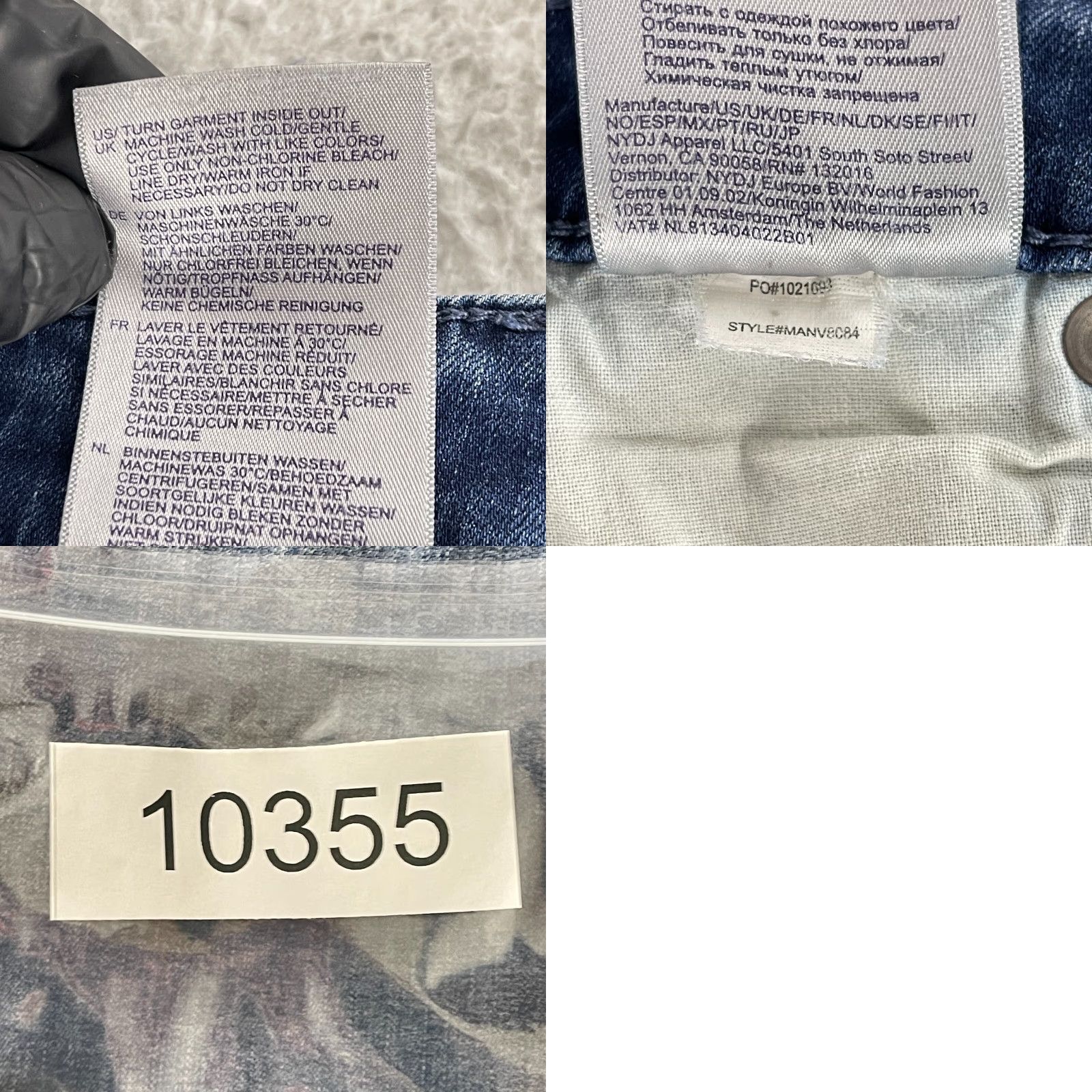NYDJ NYDJ Slim Bootcut Jeans Womens Size 6 Blue Denim Mid-Rise Casual Regular 5-Pocket Stretch Size 28" / US 6 / IT 42 - 10 Thumbnail