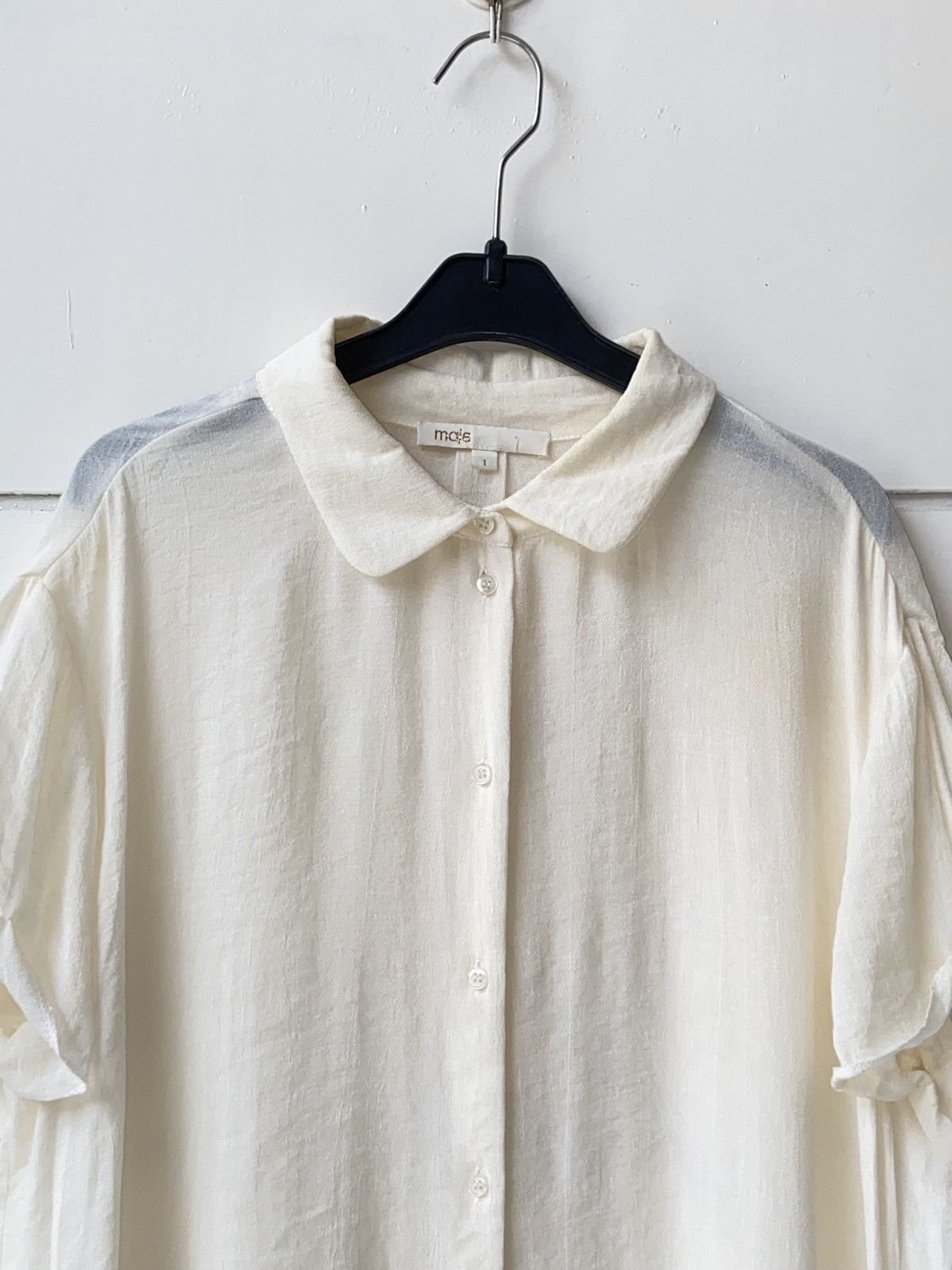 Designer × Japanese Brand MAJE White Shirt Size US M / EU 48-50 / 2 - 13 Thumbnail