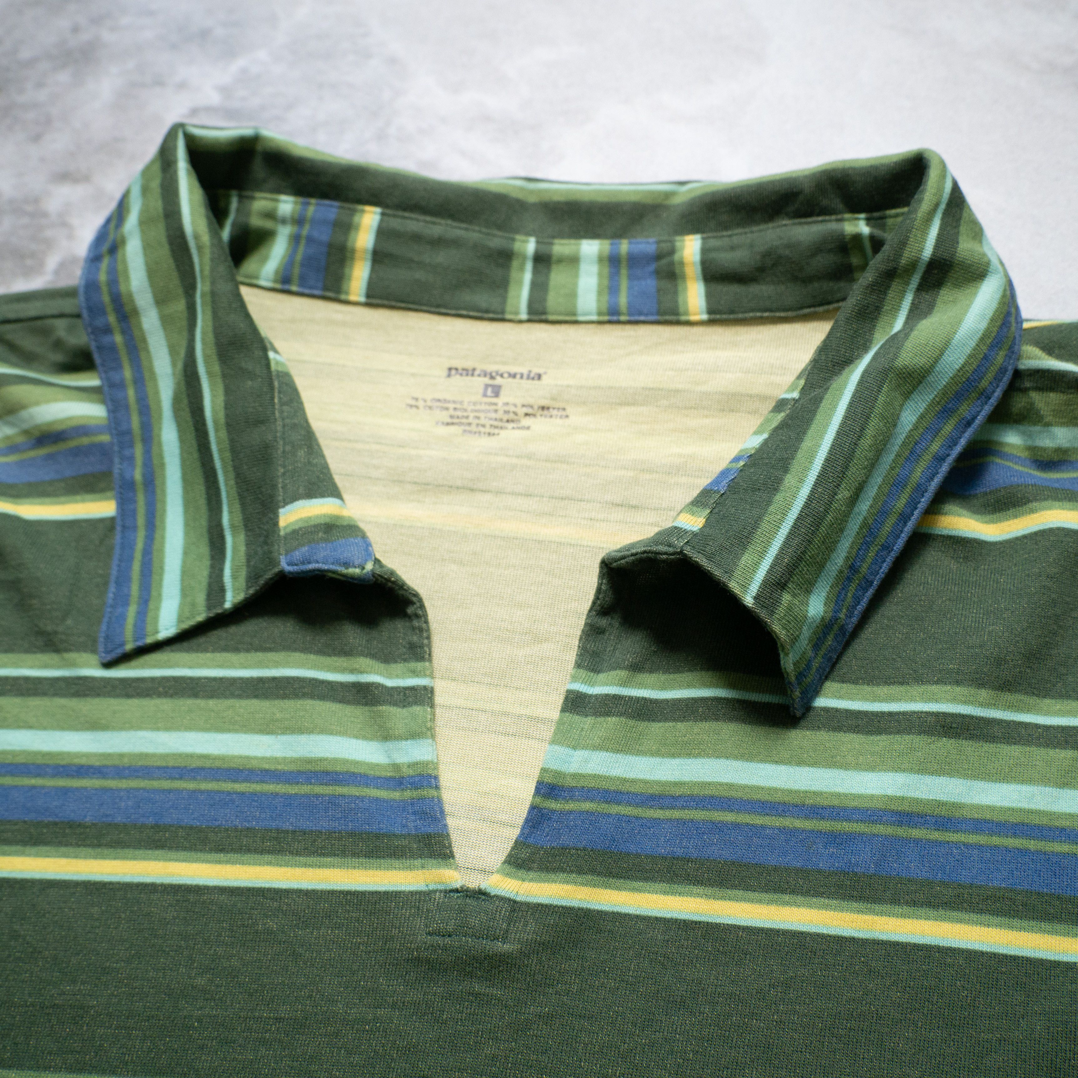 Patagonia × Vintage Vintage Patagonia Rhythm Rare Longsleeve Shirt L Size US L / EU 52-54 / 3 - 4 Thumbnail