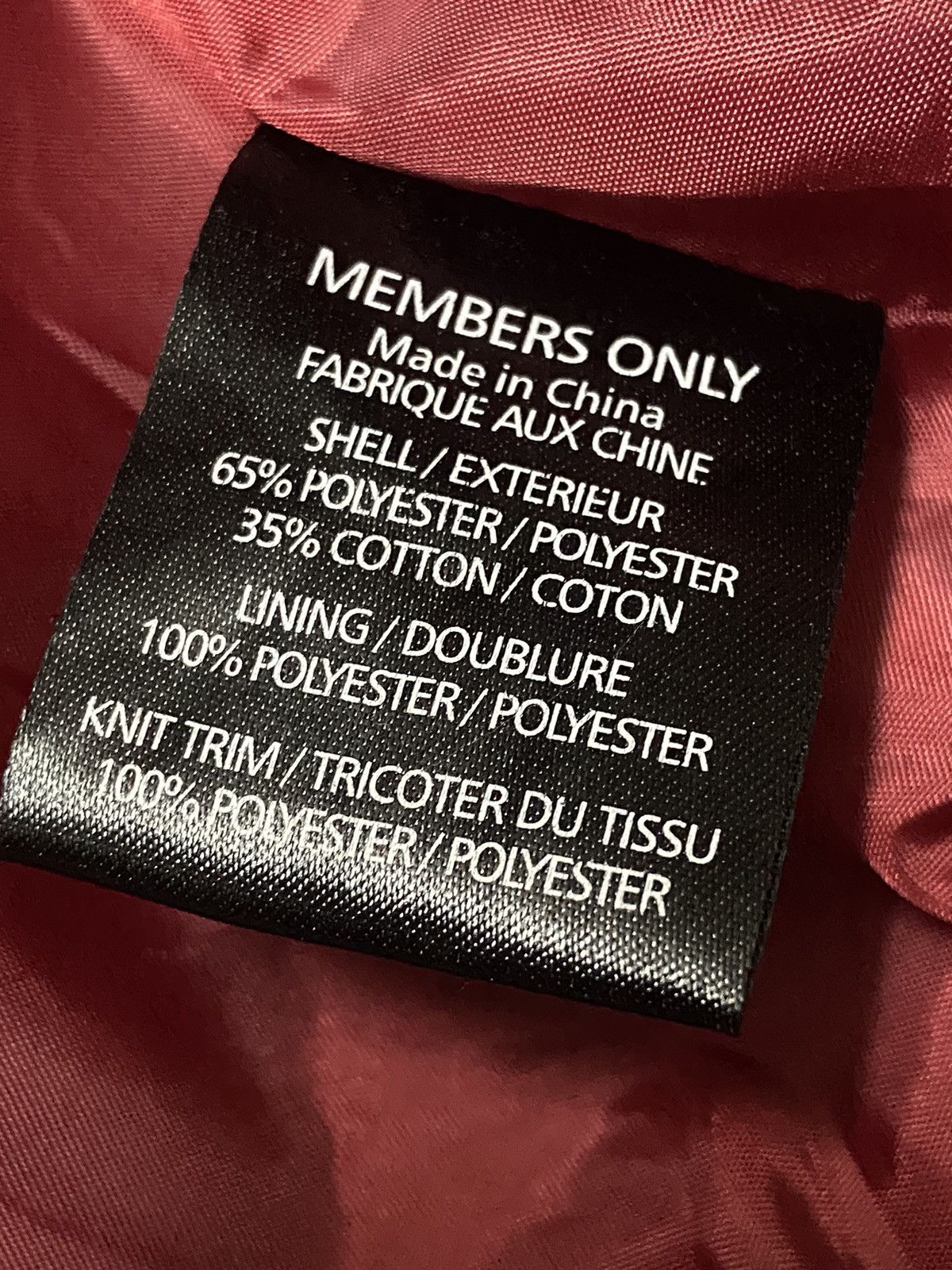Members Only Members Only Men's Iconic Racer Quilted Lining Jacket Size US L / EU 52-54 / 3 - 7 Thumbnail