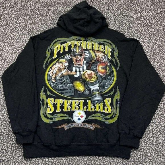 NFL Pittsburgh Steelers Hoodie Women Black NFL Pullover New M Size M / US 6-8 / IT 42-44 - 1 Thumbnail