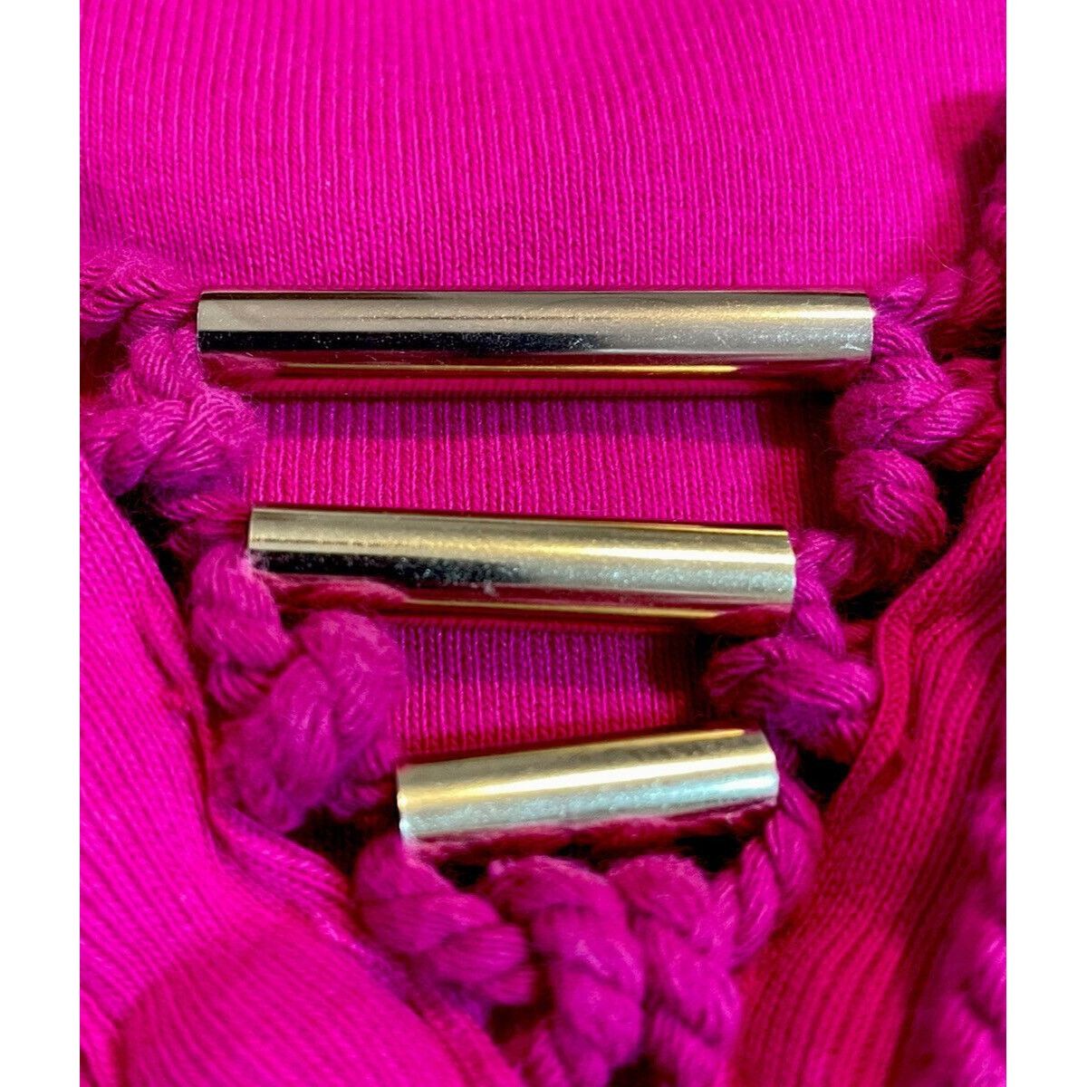 Other Rafaela V-Neck Gold Bar Pink Cotton Short Sleeve T Shirt Wom Size S / US 4 / IT 40 - 9 Thumbnail