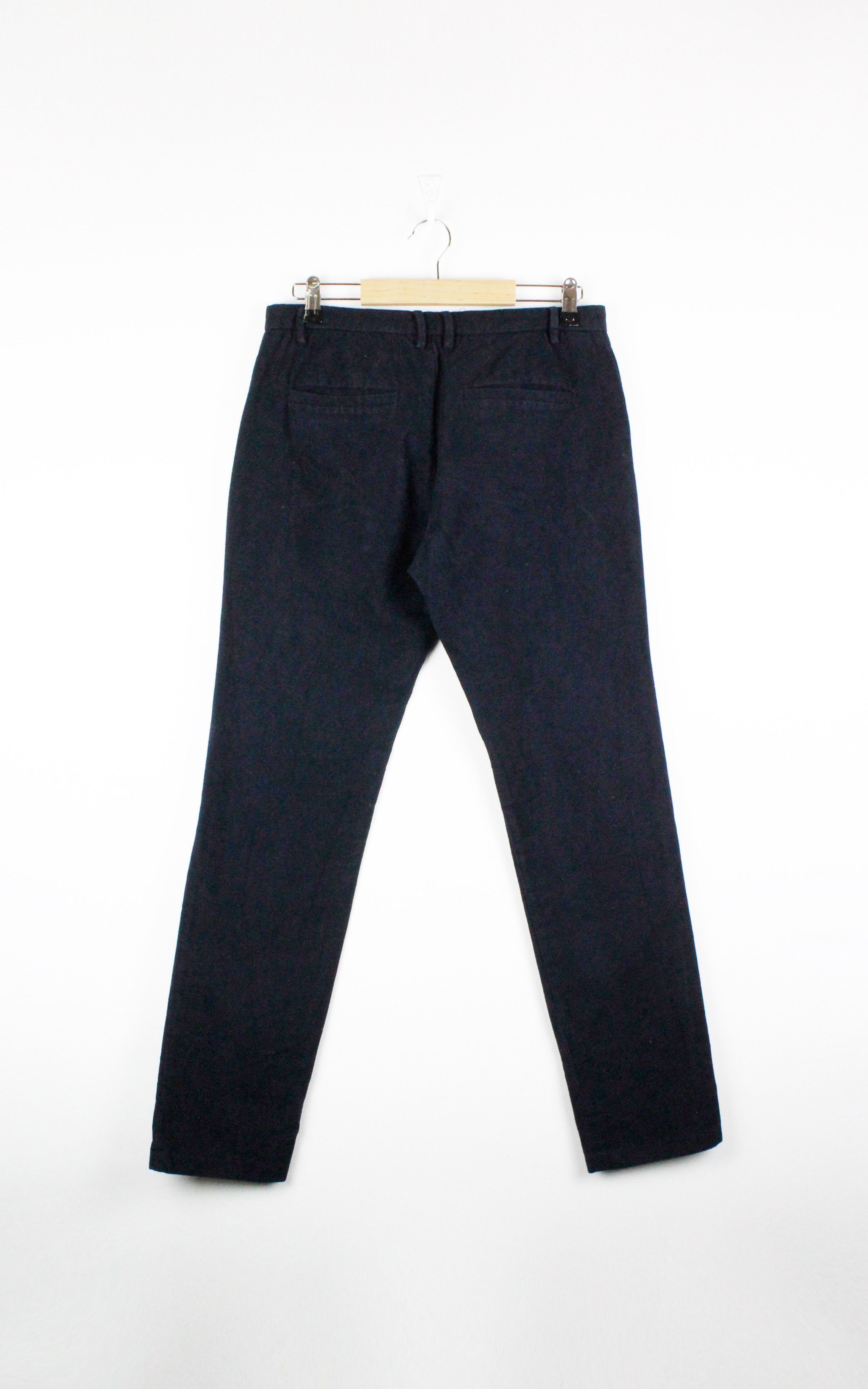 DAVID NAMAN × Velour David Mayer Naman Dark Navy Velour Trousers Pants Size US 30 / EU 46 - 7 Thumbnail
