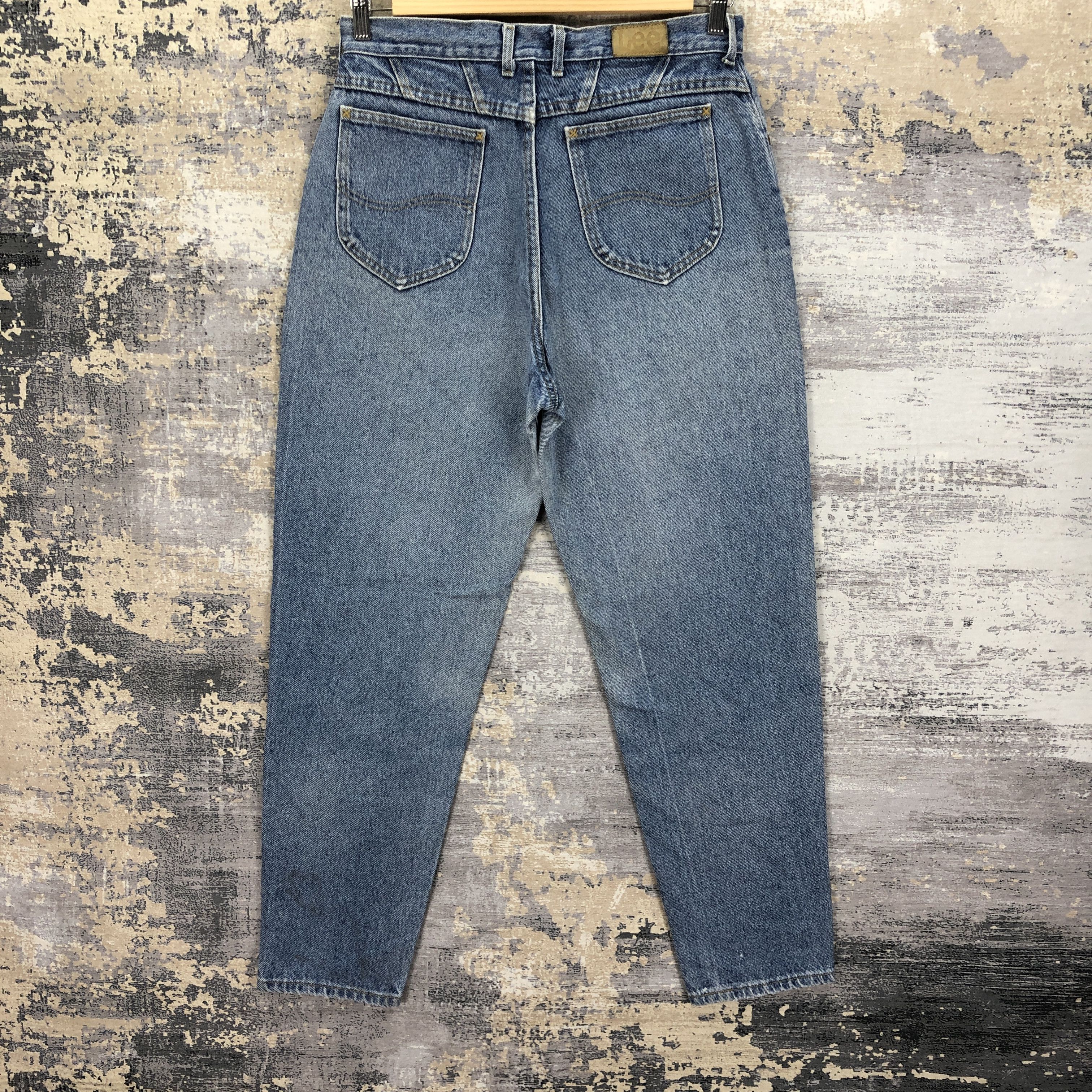 Lee × Vintage Vintage 90s Lee Light Wash Jeans Tapered Lee Sunfaded Denim Size US 30 / EU 46 - 2 Thumbnail