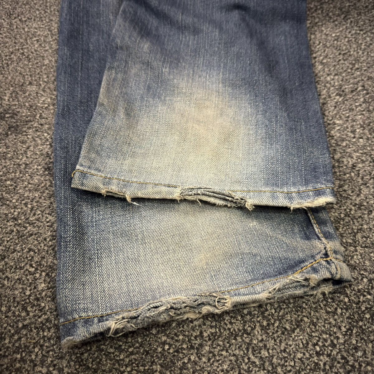 Engineered Garments × Levi's Vintage 2006 y2k Levis 505 Distressed Denim Jeans W32 Size US 32 / EU 48 - 12 Thumbnail