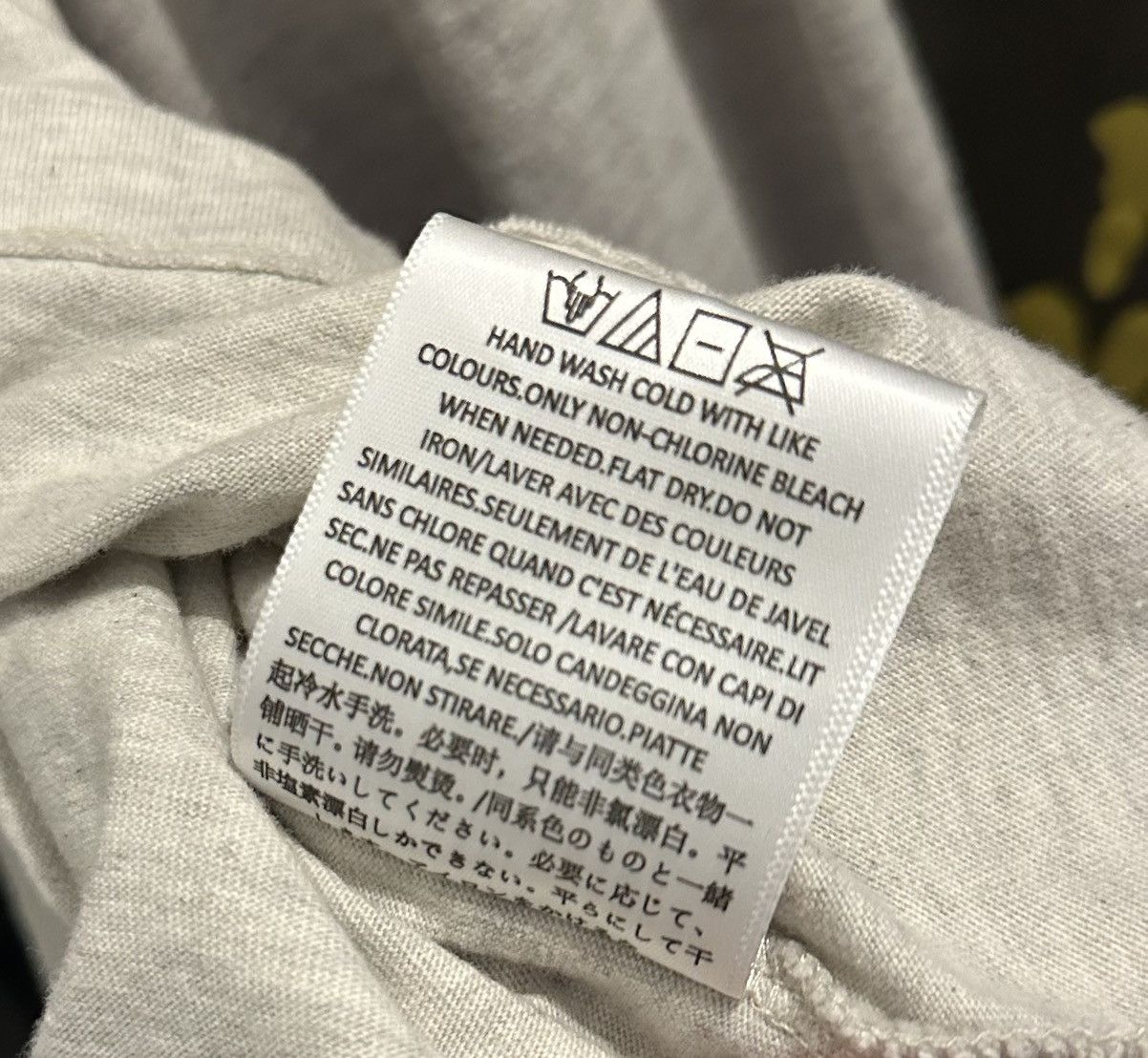 Essentials × Fear of God Fear of God Essentials L/S T-shirt (SS22) "Light Oatmeal" Size US XL / EU 56 / 4 - 8 Thumbnail