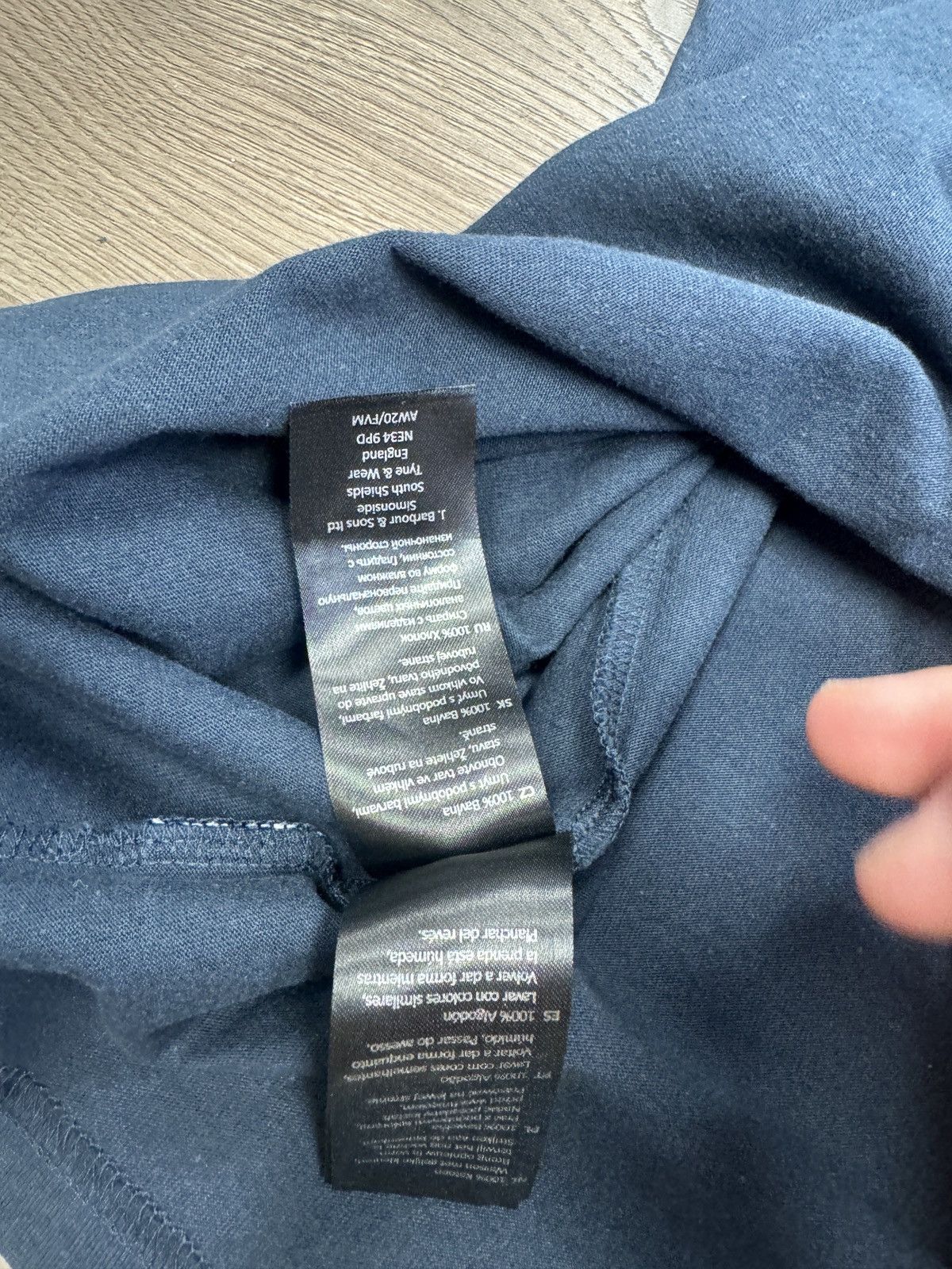 Barbour × Noah Noah x Barbour t shirt size small Size US S / EU 44-46 / 1 - 6 Thumbnail