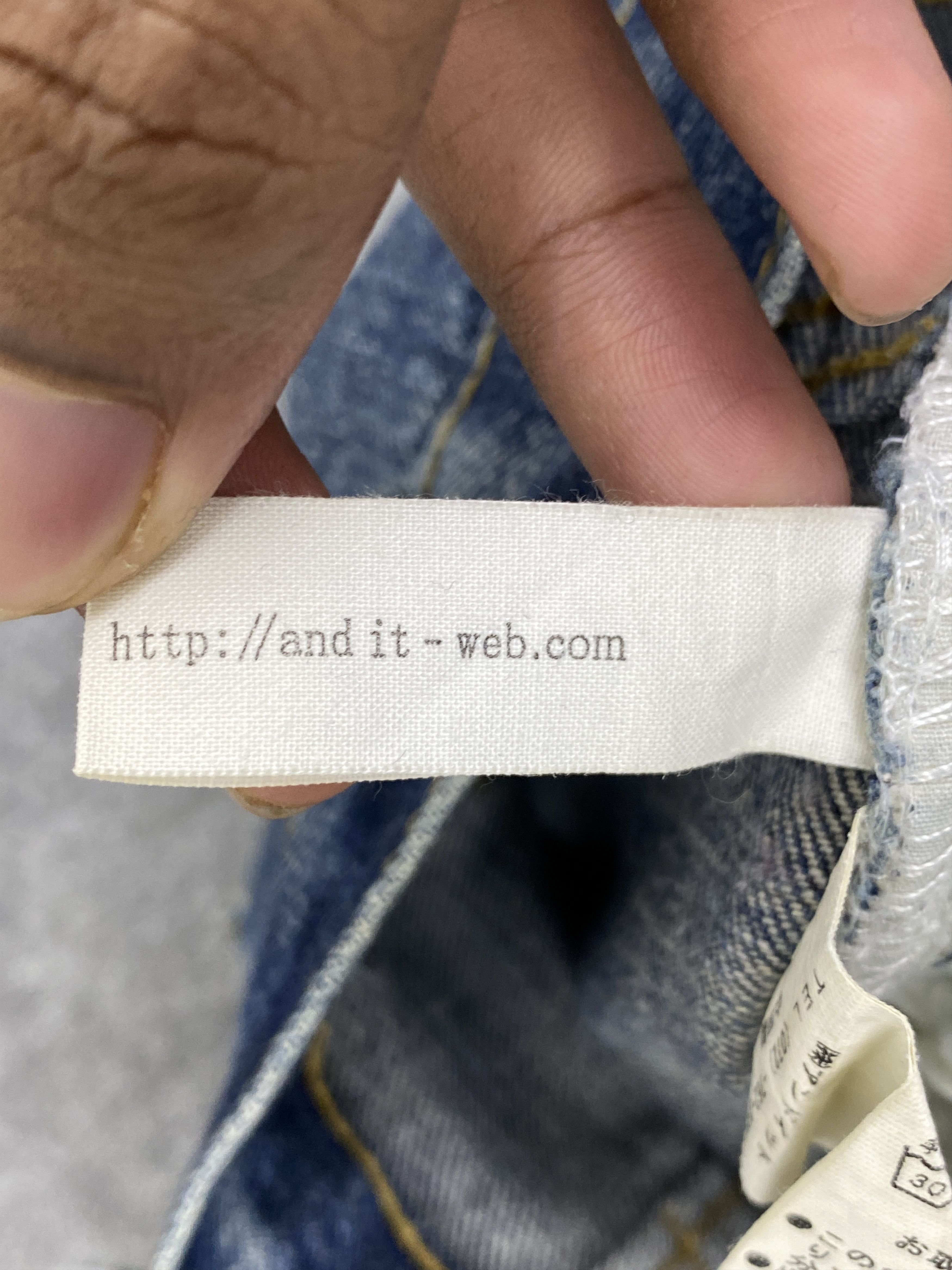 Japanese Brand Vintage Japanese Brand Native Navajo Tapered Jeans DJ0005Z Size US 32 / EU 48 - 12 Thumbnail