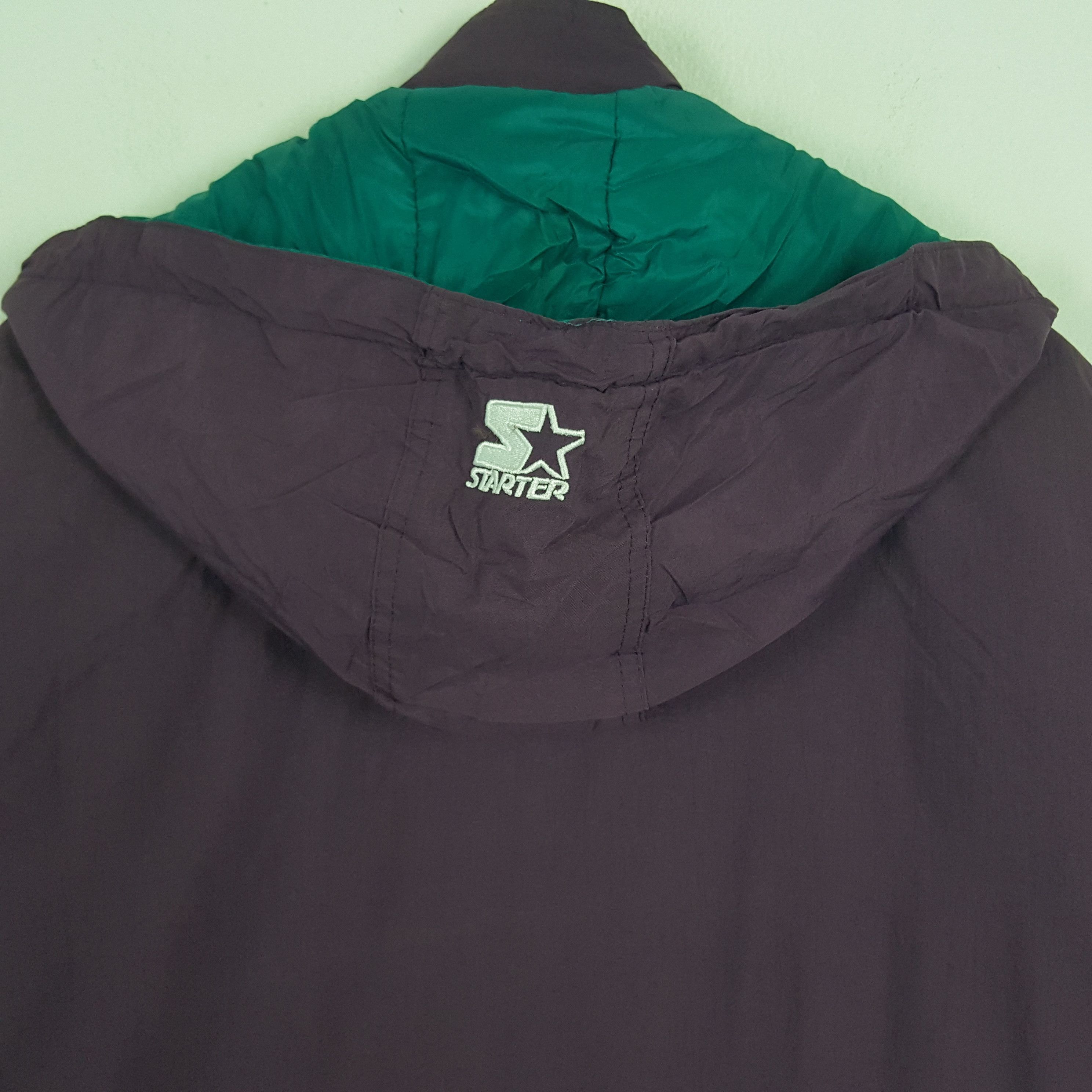 NHL × Starter × Vintage Vintage Starter Mighty Ducks American NHL Team Jacket Size US XL / EU 56 / 4 - 4 Thumbnail