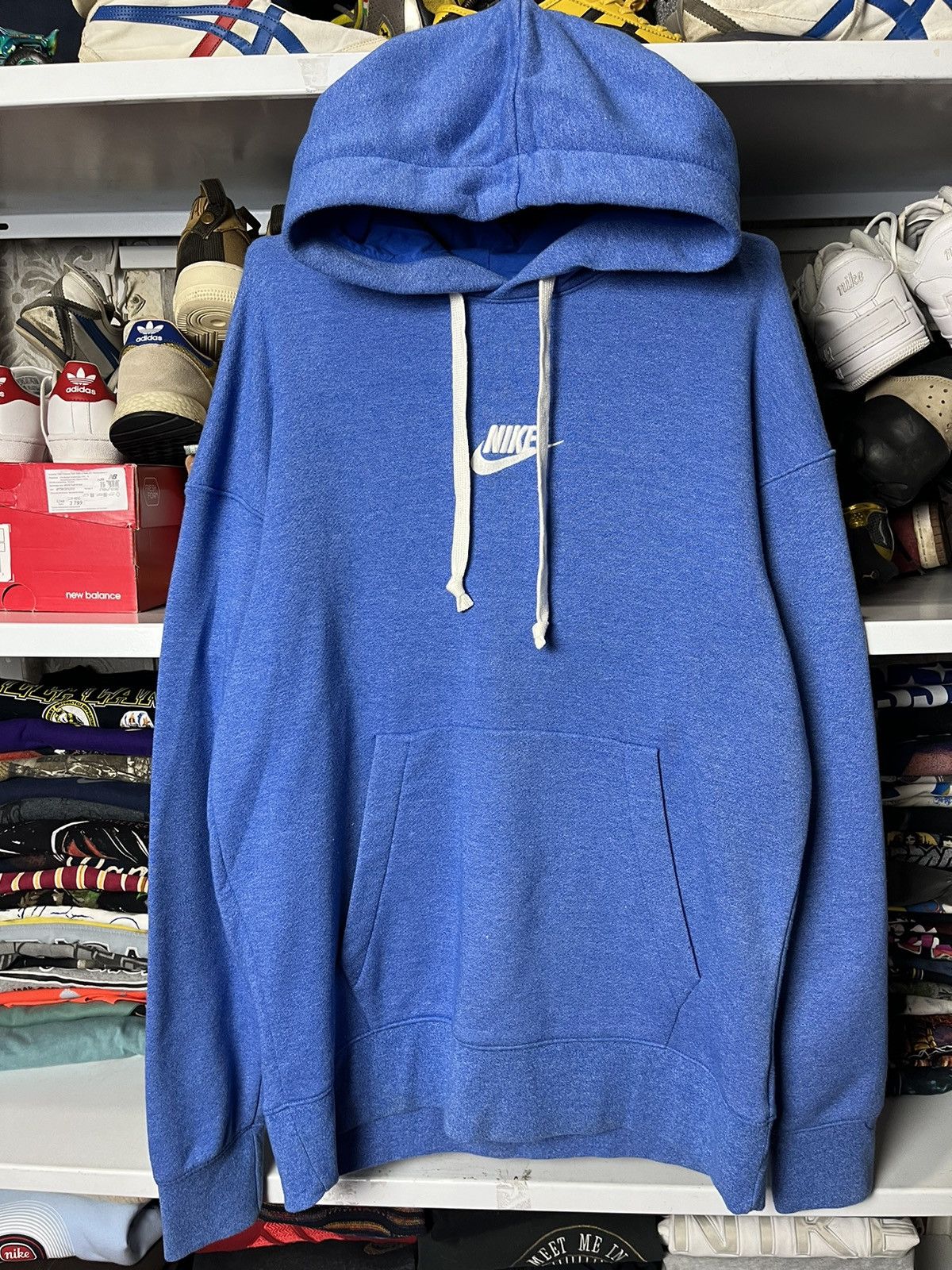 Nike Vintage Nike Hoodie Center Swoosh Logo Rare Streetwear Y2k Size US M / EU 48-50 / 2 - 3 Thumbnail
