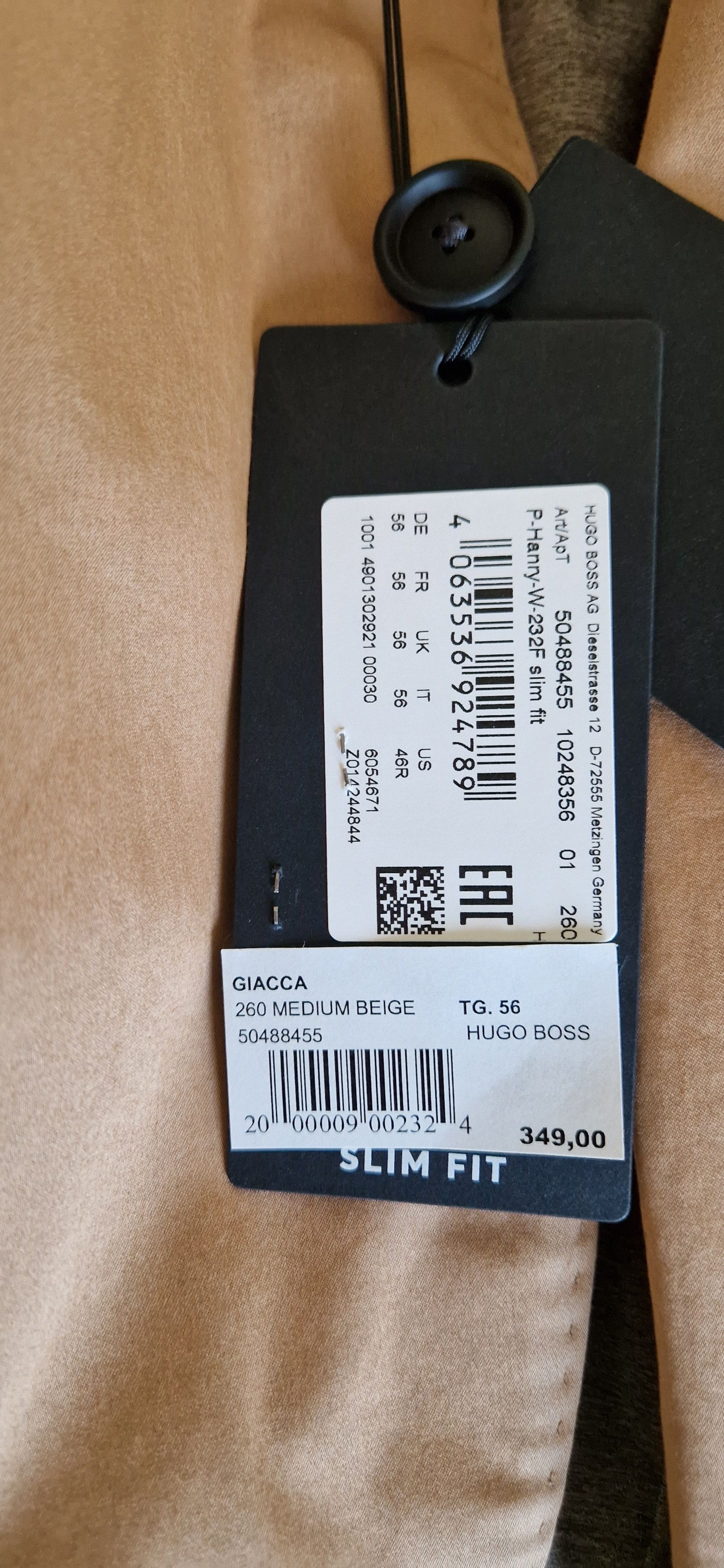 Hugo Boss Size 56 italy Size 54L - 9 Thumbnail