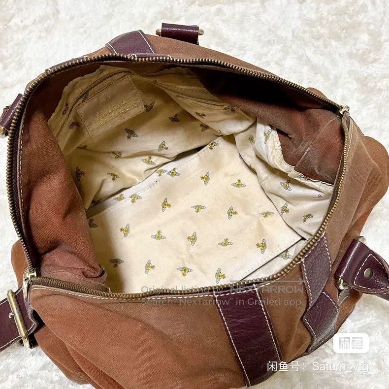 Vivienne Westwood Vivienne Westwood size os Brown handbag, single shoulder ba Size ONE SIZE - 4 Thumbnail