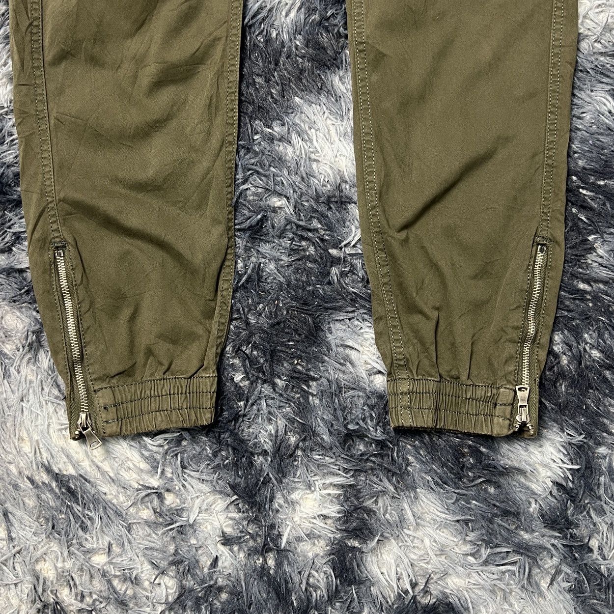 Japanese Brand ISK Jogger Cargo Pants Size US 29 - 6 Thumbnail