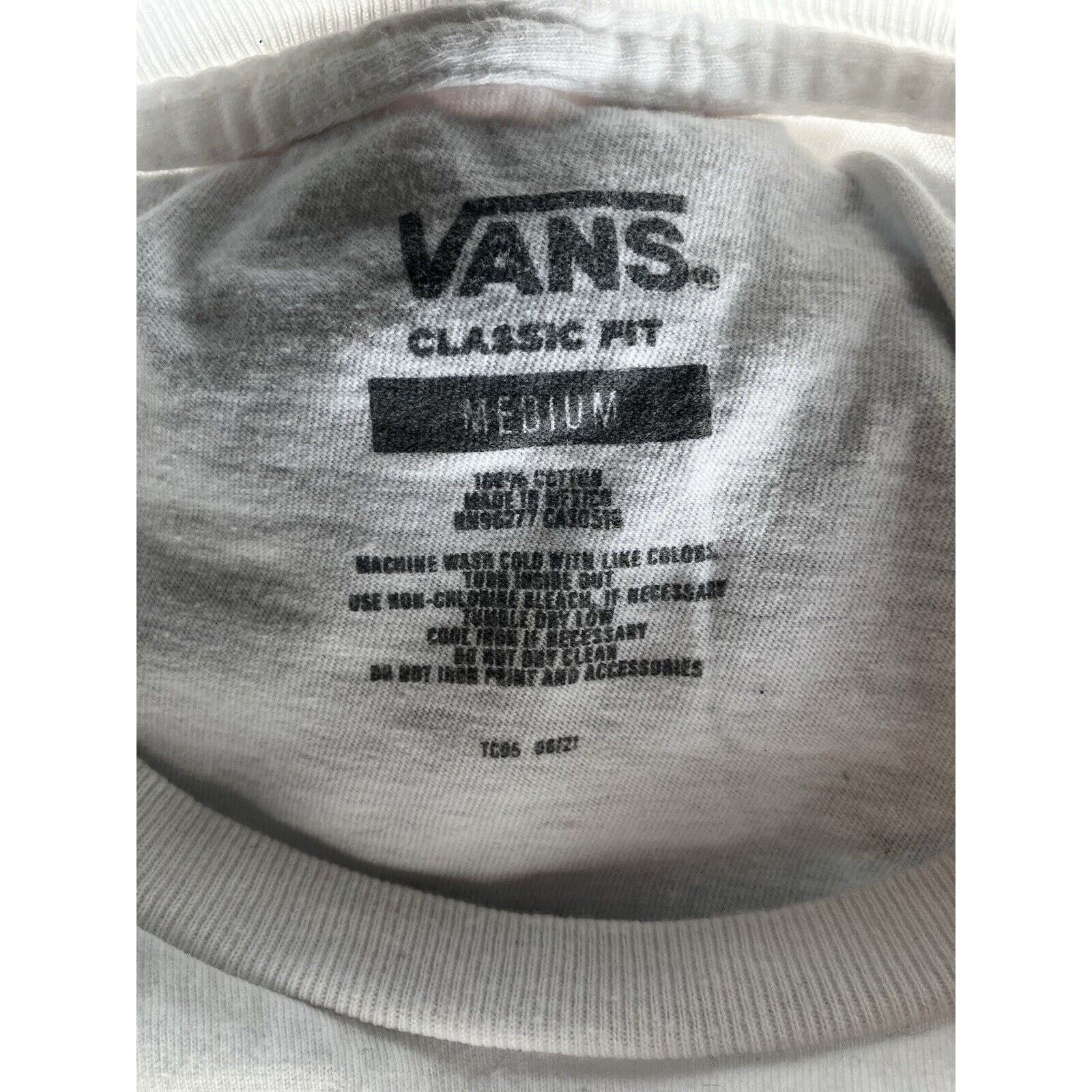 Vans VANS short Sleeve Shirt medium white Size US M / EU 48-50 / 2 - 3 Thumbnail