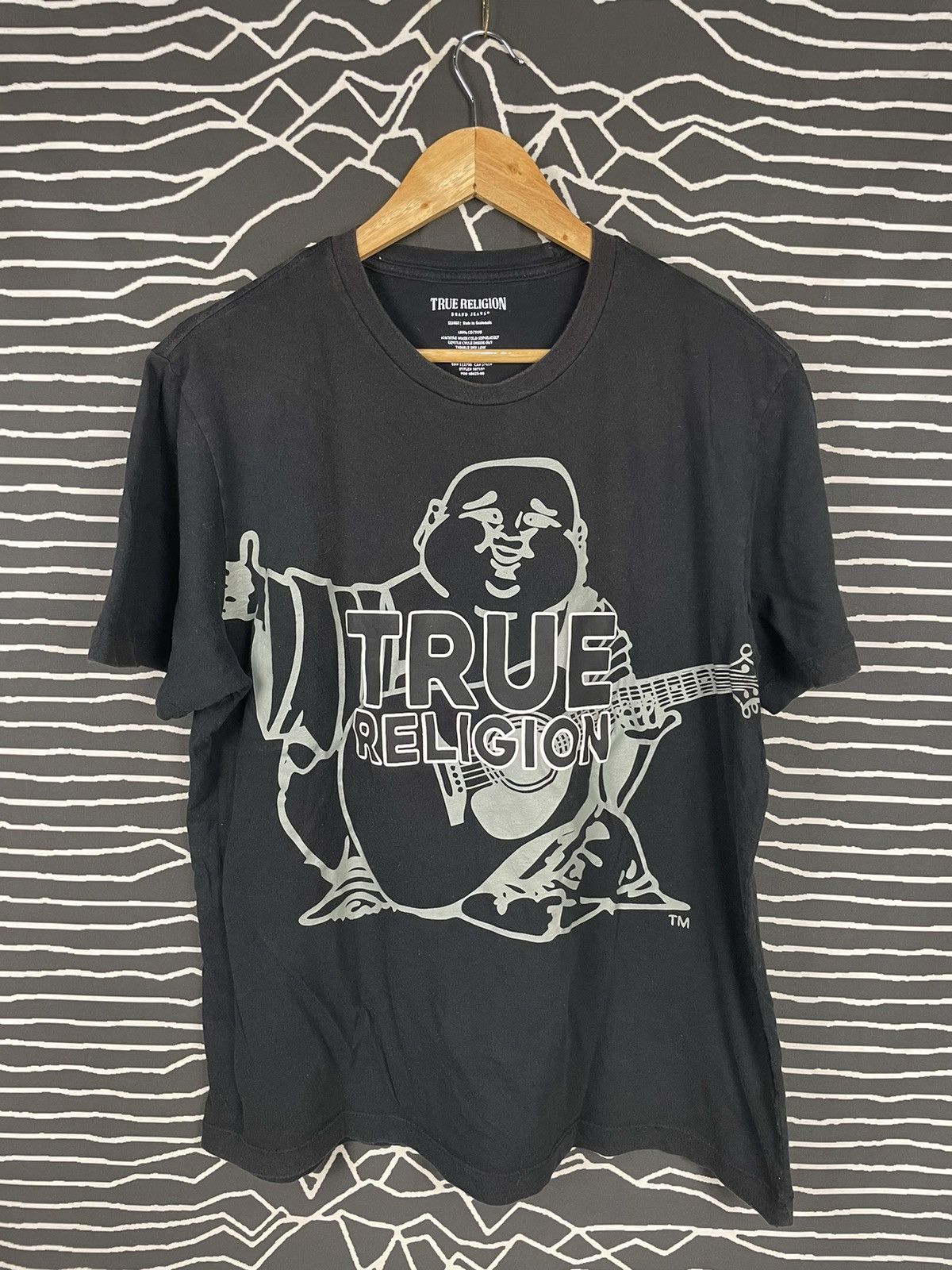 True Religion True Religion Big Buddha Black Tee Size US XL / EU 56 / 4 - 1 Thumbnail