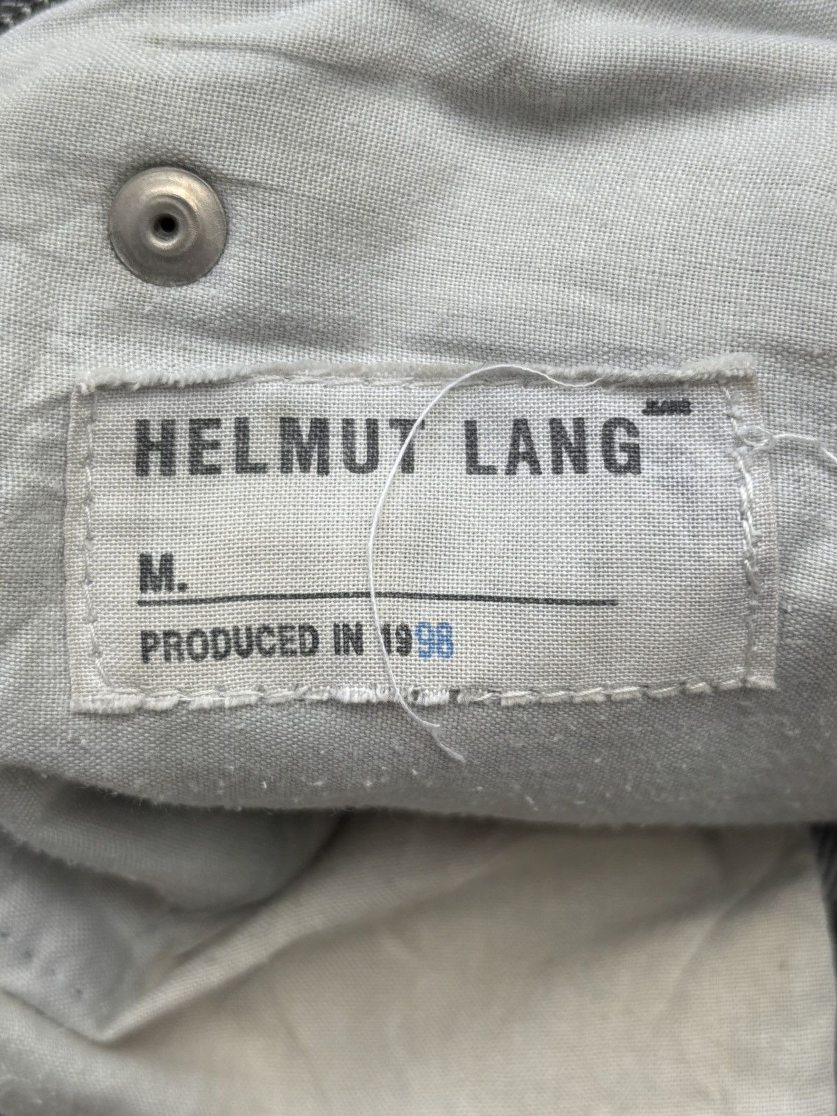 Helmut Lang 1998 Archive Slim Straight Denim Jeans Size US 28 / EU 44 - 4 Thumbnail