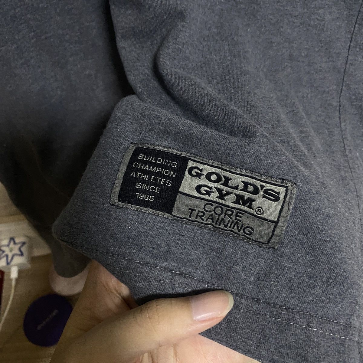 Other Gold’s gym middle logo good condition full tag Size US S / EU 44-46 / 1 - 3 Thumbnail