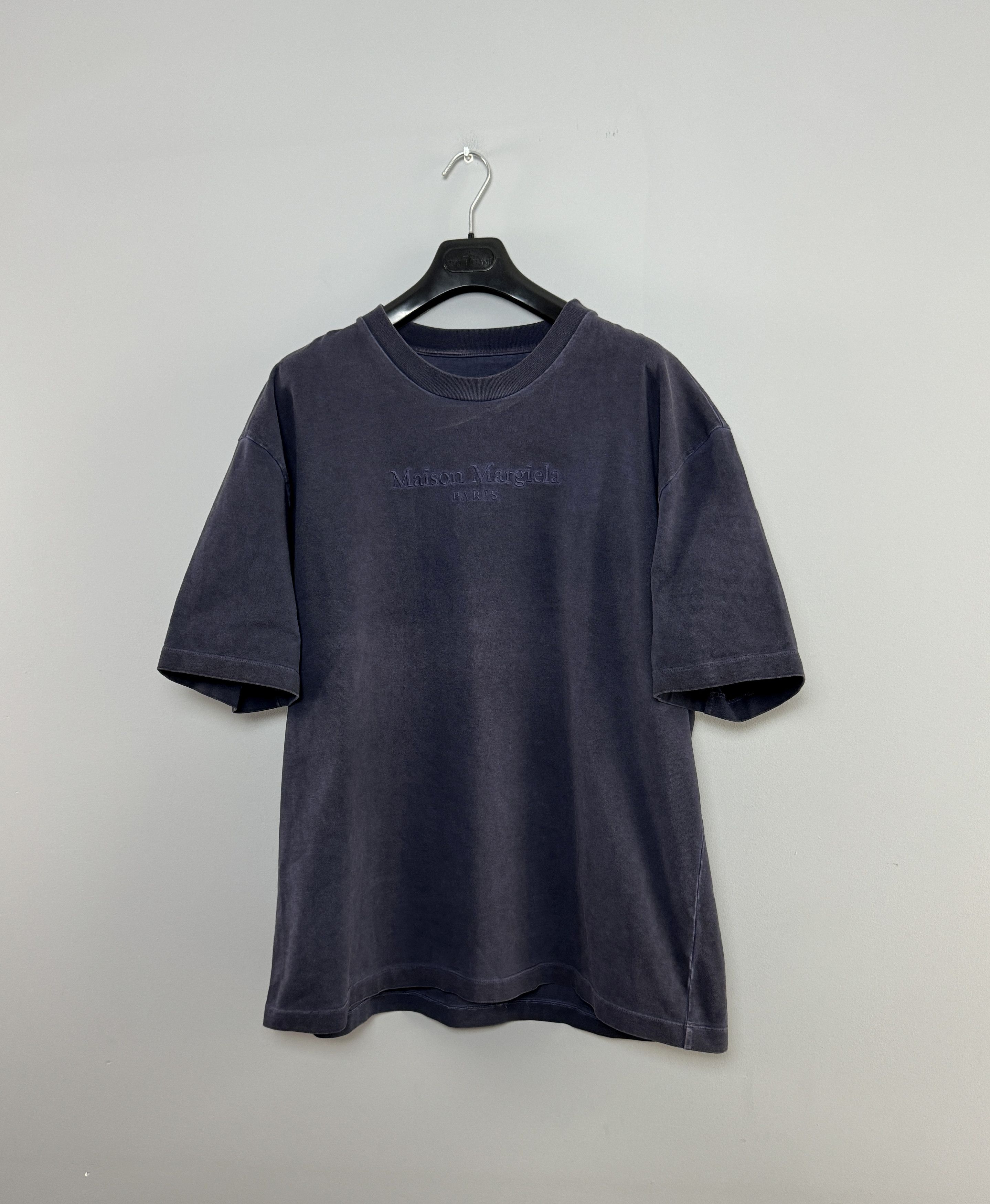 Maison Margiela Maison Margiela Braille Logo Tee T-Shirt Washed Oversized 48 Size US M / EU 48-50 / 2 - 2 Thumbnail