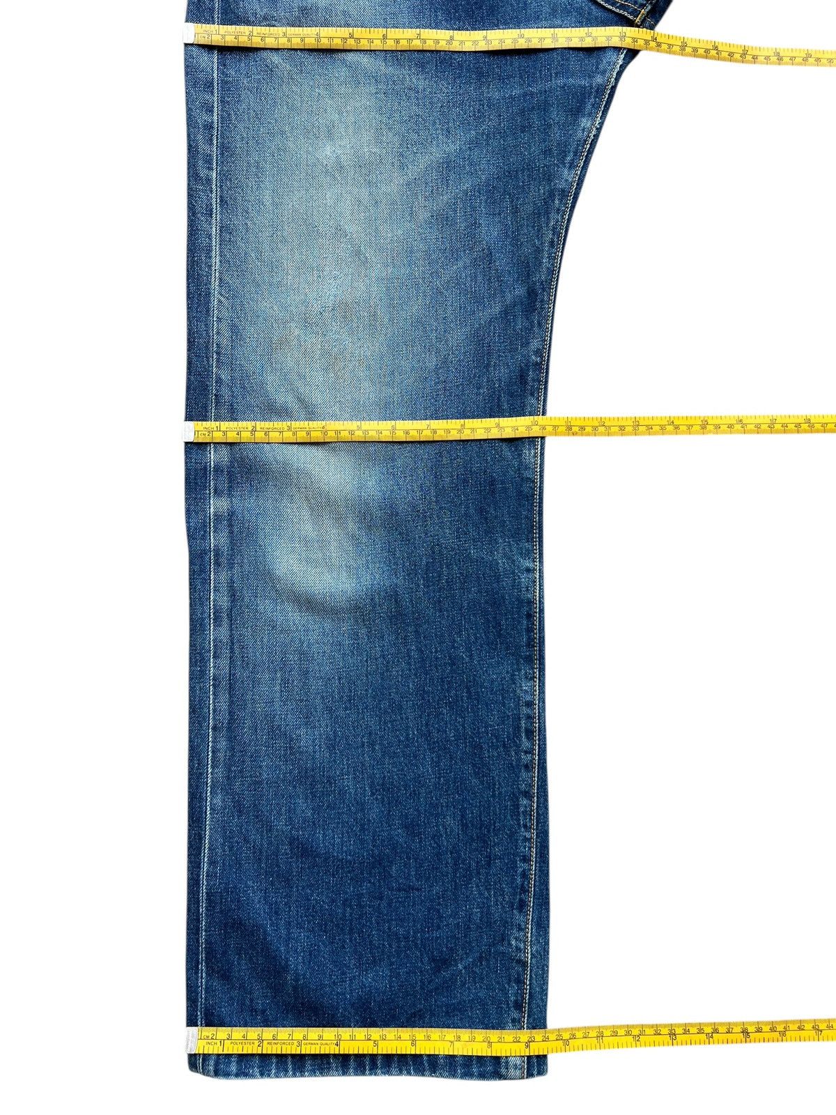 Edwin Vintage Edwin 505 Distressed Baggy Denim Jeans 33x30 Size US 33 - 14 Thumbnail
