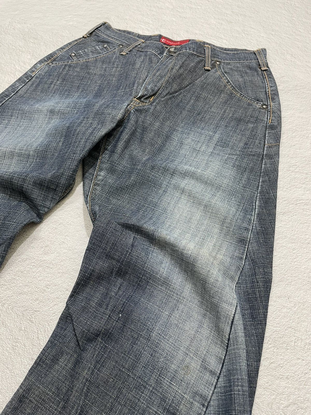 2000s Vintage Flared Jeans Edwin Denim Y2K