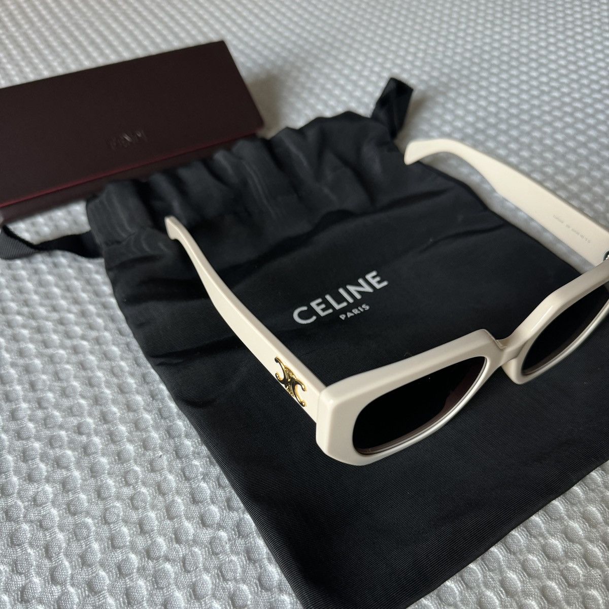 image of Celine Sunglasses in Beige, Men's