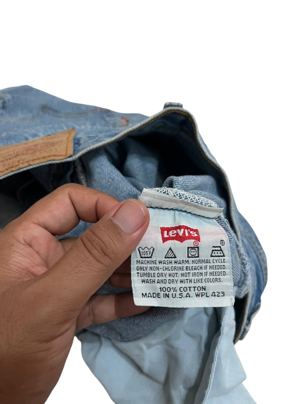 Levi's × Levi's Vintage Clothing Vintage Levis 501 Made in Usa 31 x 39 Size US 31 - 10 Thumbnail