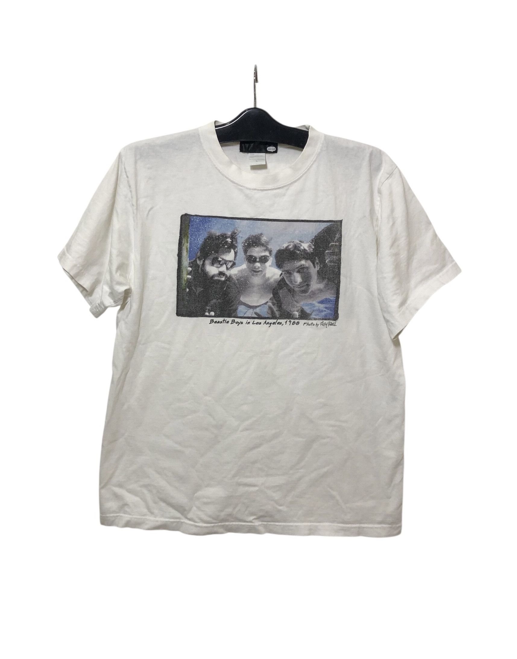 Band Tees × Rap Tees × Vintage Vintage Beastie Boys Photo By Ricky Powell Tshirt Size US L / EU 52-54 / 3 - 1 Thumbnail