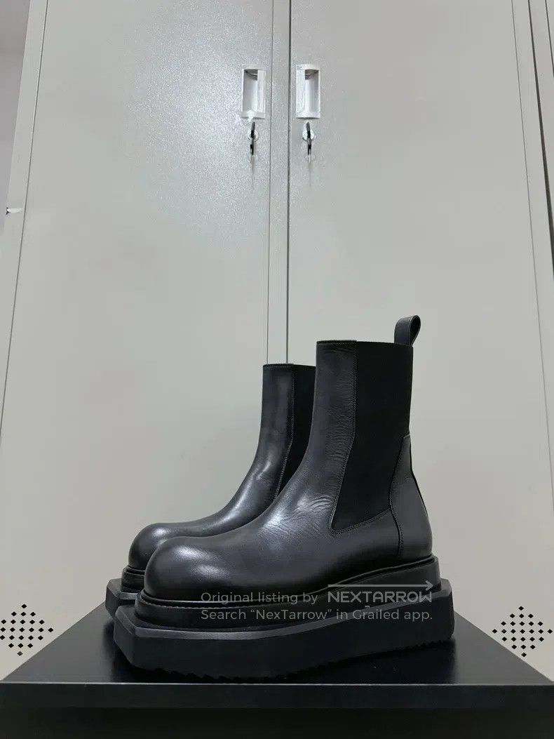 Rick Owens Rick Owens Top Tier Coffin Sole Chelsea Boots Size US 8.5 / EU 41-42 - 1 Thumbnail