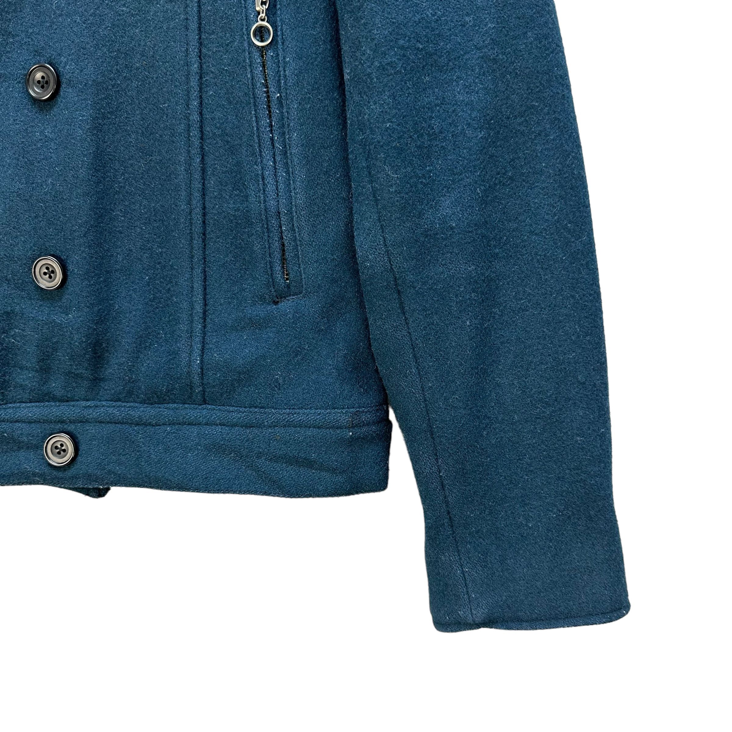 Japanese Brand EDGE Rupert Double Collar & Breasted Jacket #A24-0549 Size US S / EU 44-46 / 1 - 5 Thumbnail