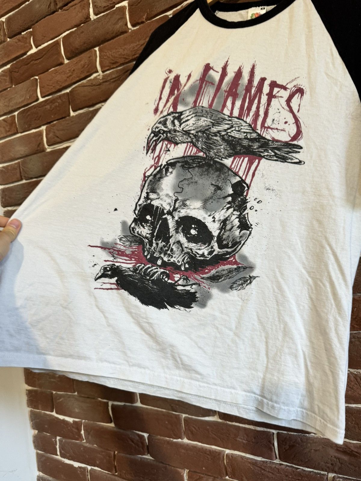 Band Tees RARE VINTAGE Y2K IN FLAMES TOUR RARE METAL ROCK BAND TEE Size US XL / EU 56 / 4 - 3 Thumbnail