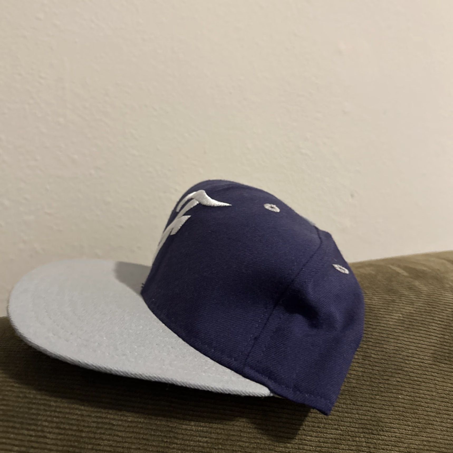 New Era VINTAGE 90s New Era Baseball Hat Fletcher High School Senators Pro Model 7 1/8 Purple Men Hats Size ONE SIZE - 4 Thumbnail