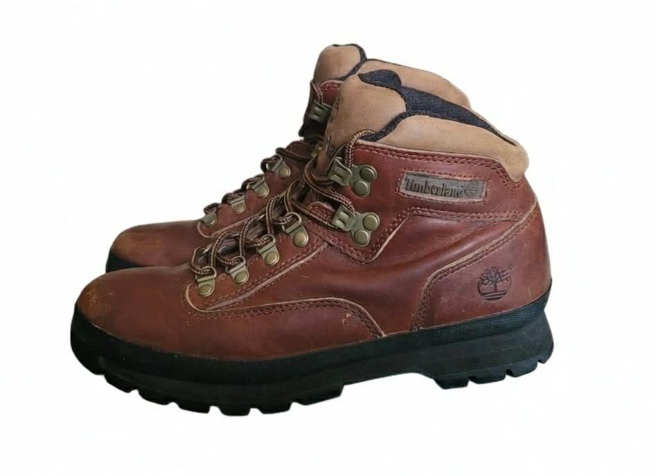 Timberland Timberland Women's Euro Hiker Brown Leather Size 8.5 Size US 8.5 / IT 38.5 - 2 Thumbnail