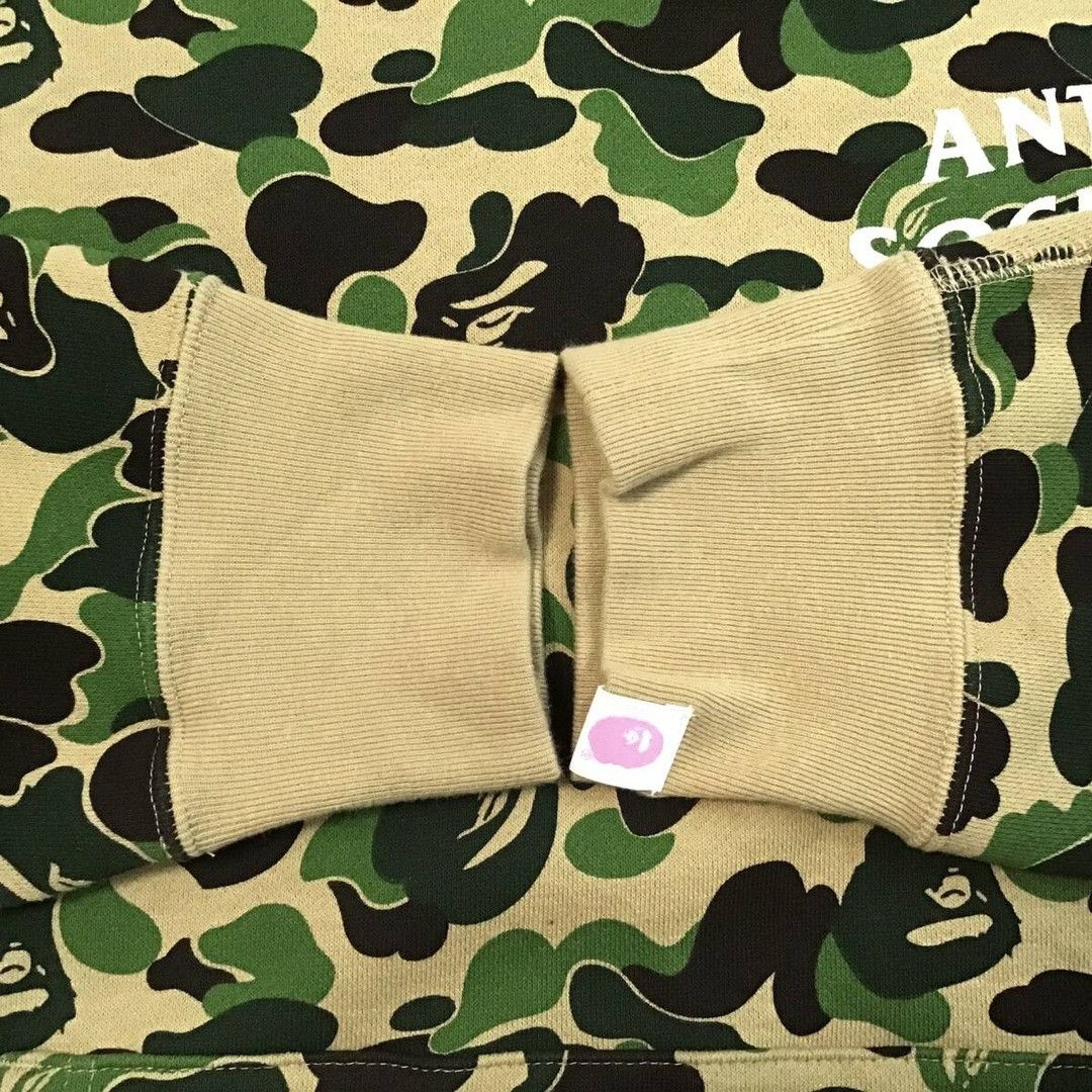 Anti Social Social Club × Bape BAPE × ANTI SOCIAL SOCIAL CLUB ABC camo pullover hoodie APE Size US L / EU 52-54 / 3 - 7 Thumbnail