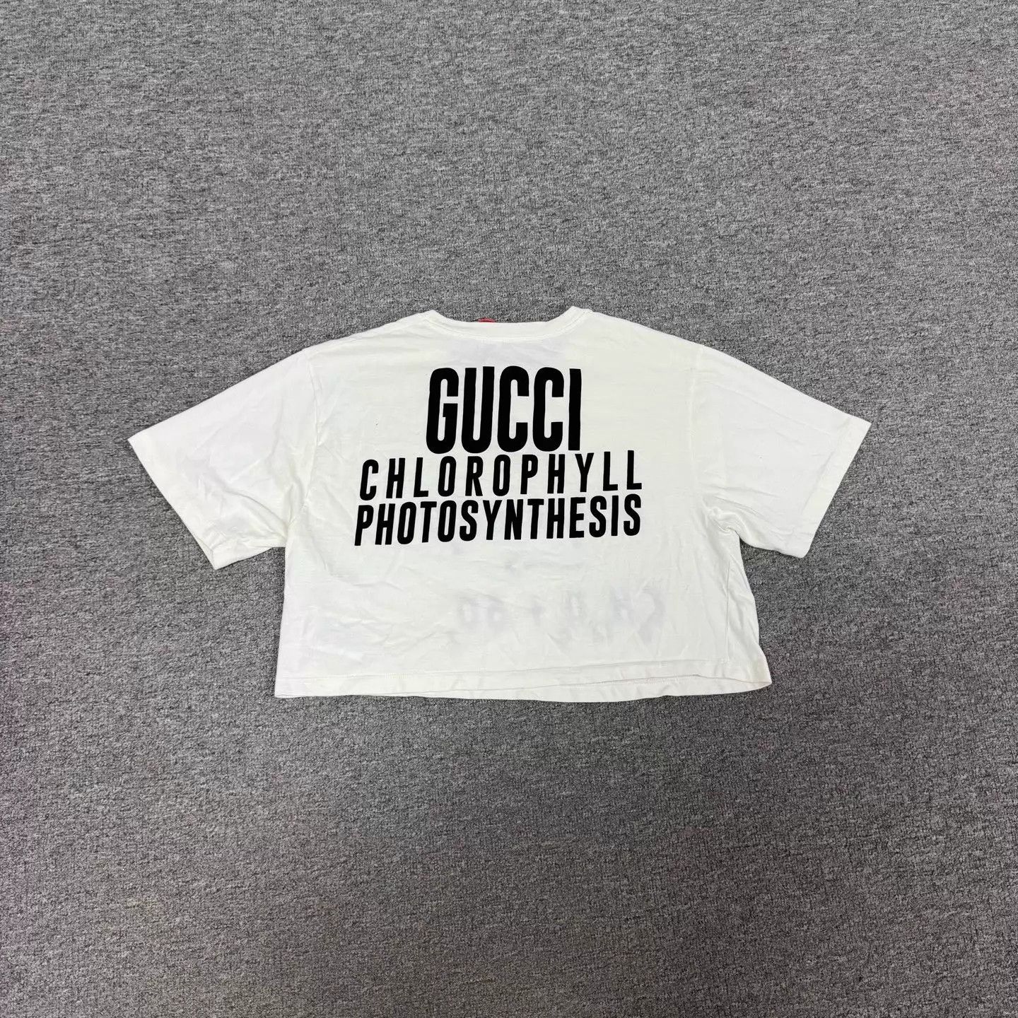 Gucci Gucci flocked logo short sleeve top S 99 new Size S / US 4 / IT 40 - 2 Thumbnail