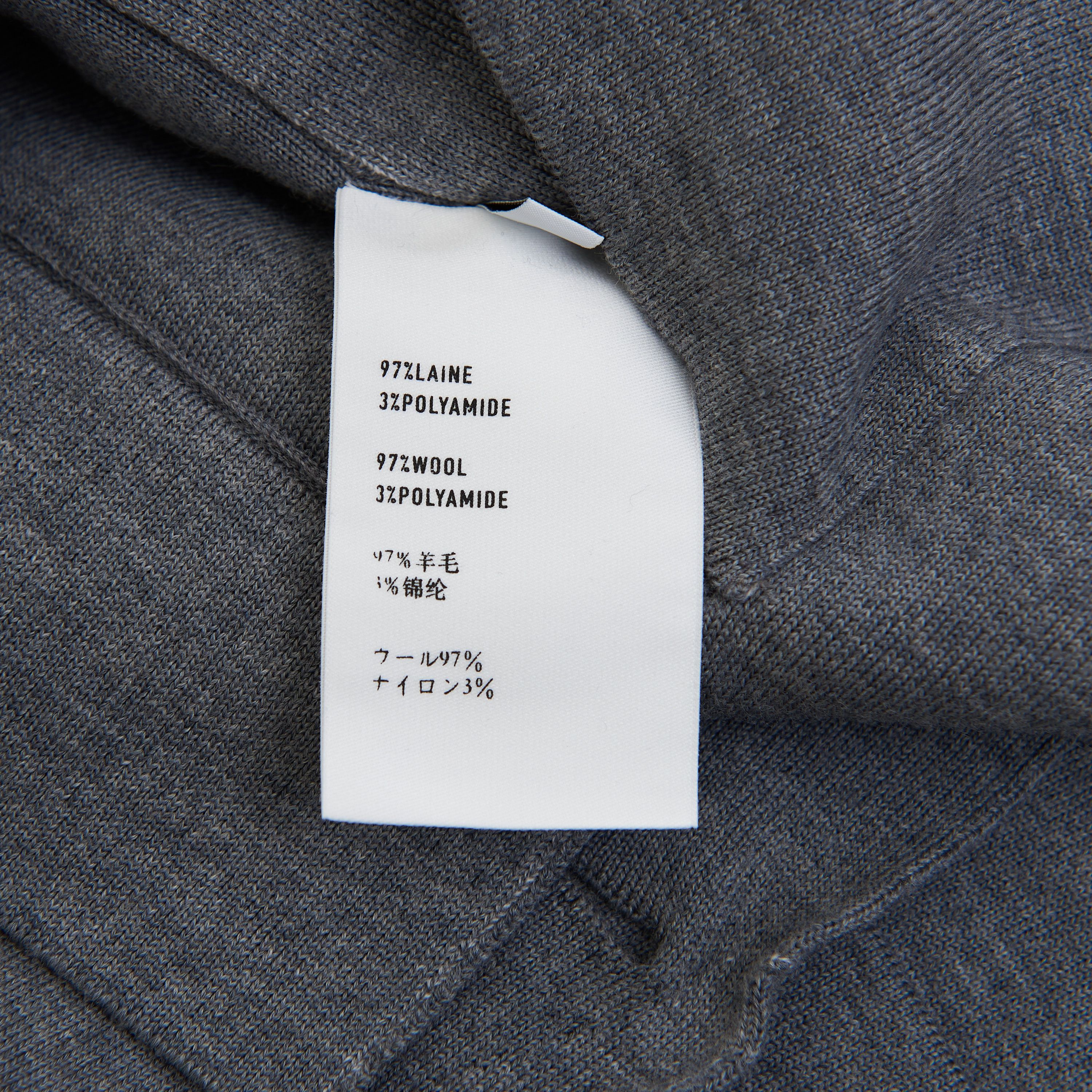 Berluti Sweater Blazer Jacket In Mountain Rock Gray Wool Size L Size 40R - 10 Thumbnail