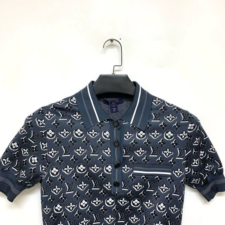Louis Vuitton Louis Vuitton Old flower full print knit short sleeves 250 Size S / US 4 / IT 40 - 5 Thumbnail