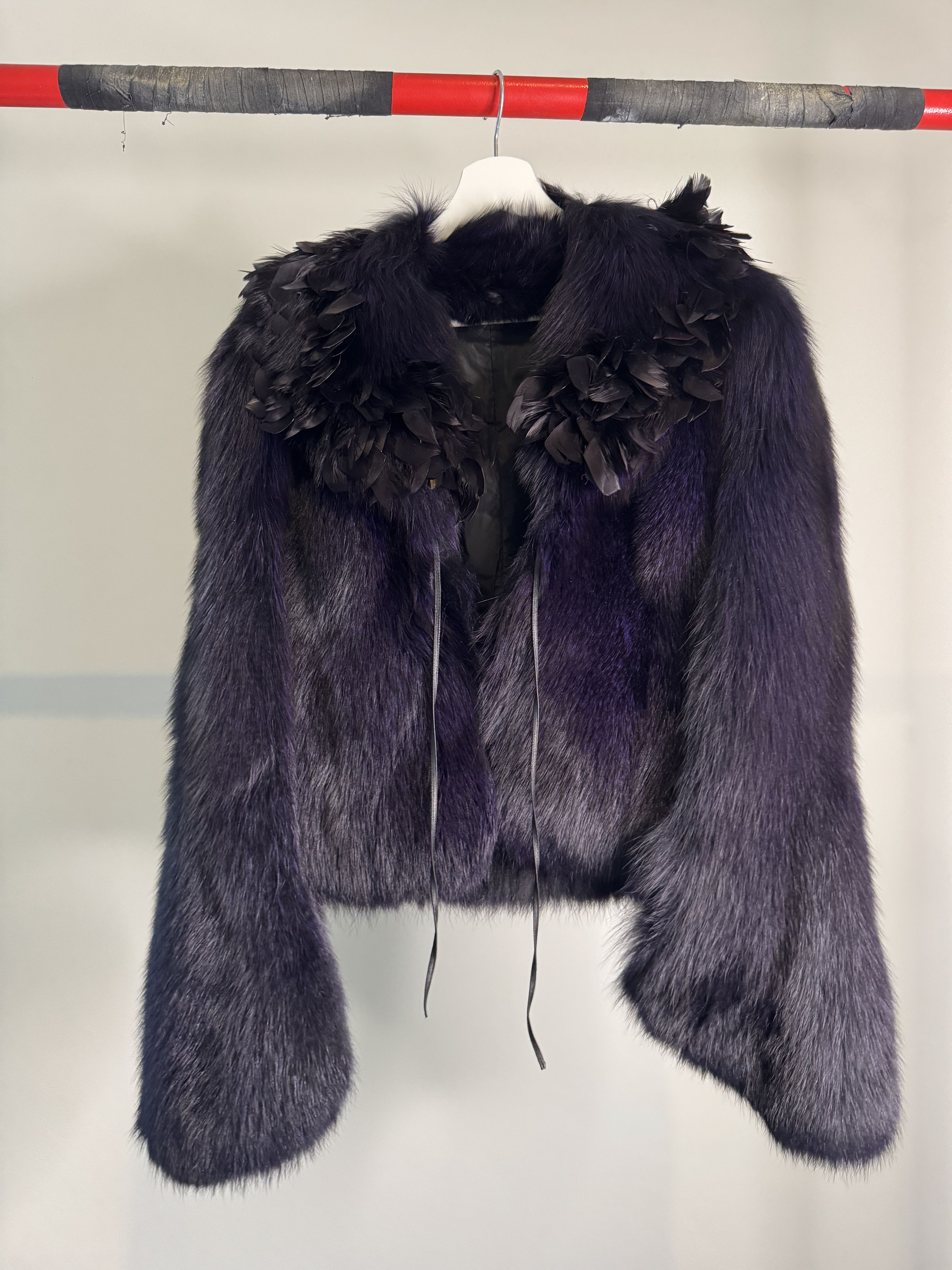Custommade Custom Fox Fur Cropped Jacket Size S / US 4 / IT 40 - 2 Thumbnail