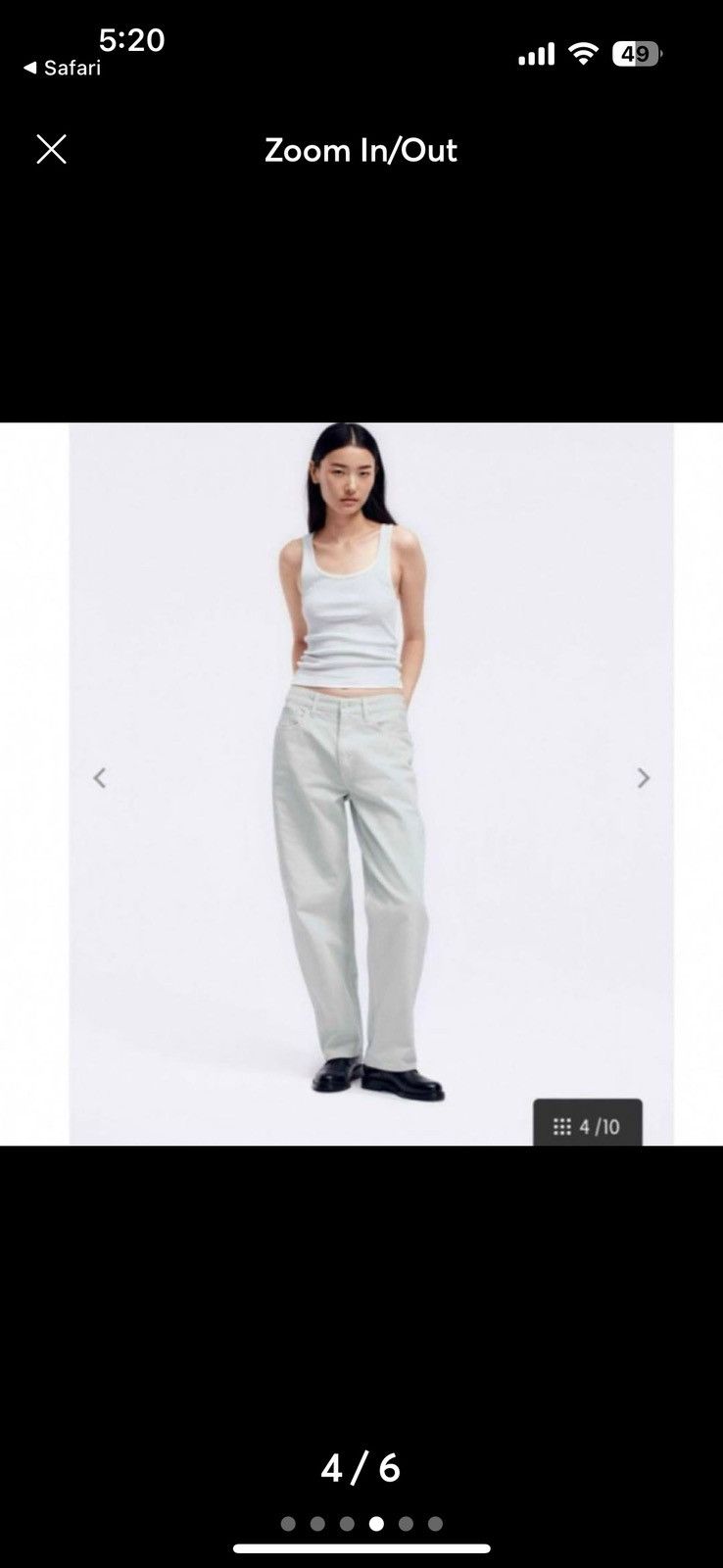 Calvin Klein Jennie x Calvin Klein Overdyed '90s Fit Jean Size 27" / US 4 / IT 40 - 4 Thumbnail