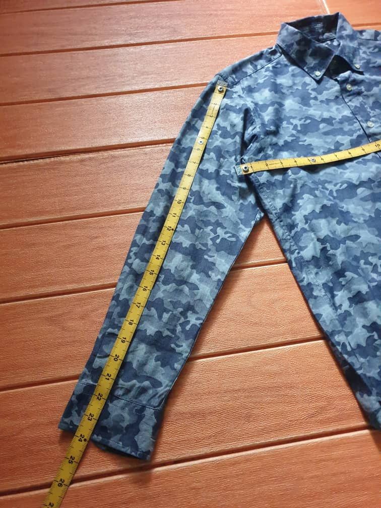 GU GU Camouflage Japanese brand Shirt Size US M / EU 48-50 / 2 - 8 Thumbnail