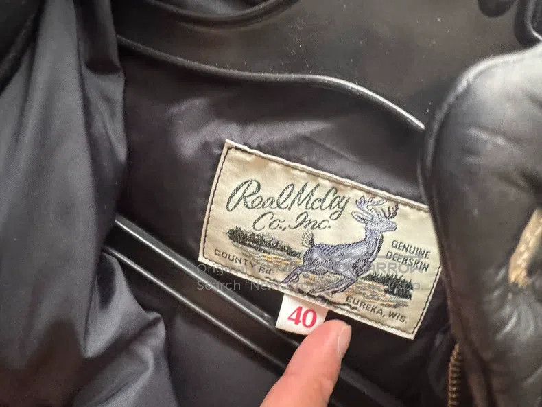 The Real McCoy's The Real McCoys Deerskin short down jacket Size US L / EU 52-54 / 3 - 2 Thumbnail