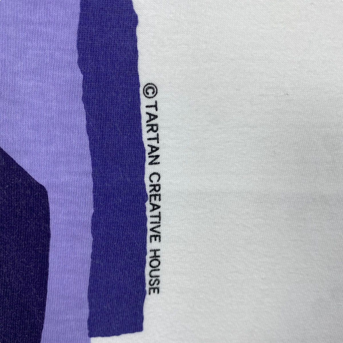 Vintage Vintage 90's ROSE MISA Artwork Tartan Creative House Tee Size US M / EU 48-50 / 2 - 3 Thumbnail