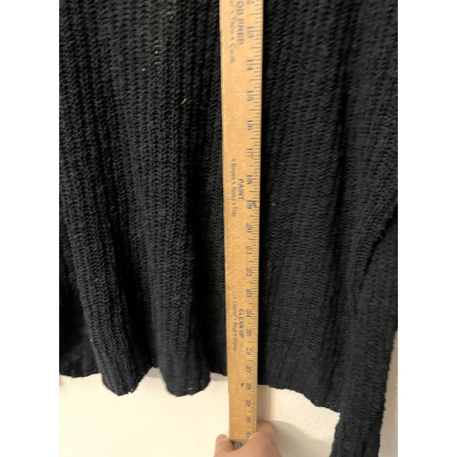 Abercrombie & Fitch Abercrombie & Fitch Black Knit Cardigan Sweater V-Neck Button Women's XS/S Cardigan Size XS / US 0-2 / IT 36-38 - 4 Thumbnail