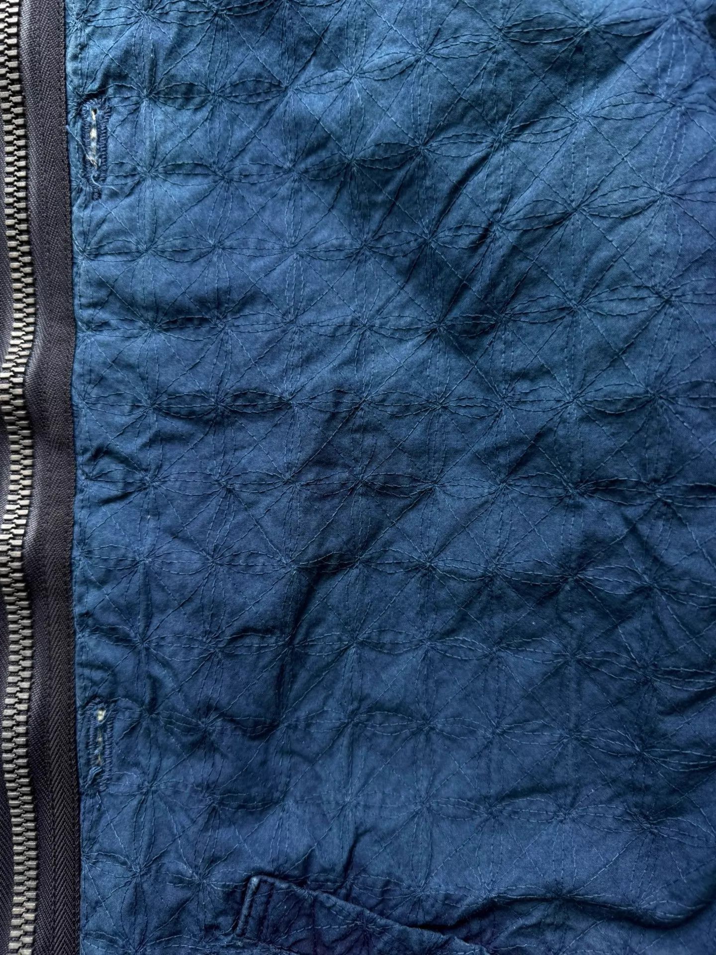 Visvim visvim 17aw ict iris liner jkt indigo sashiko double size 2 Size US M / EU 48-50 / 2 - 8 Thumbnail