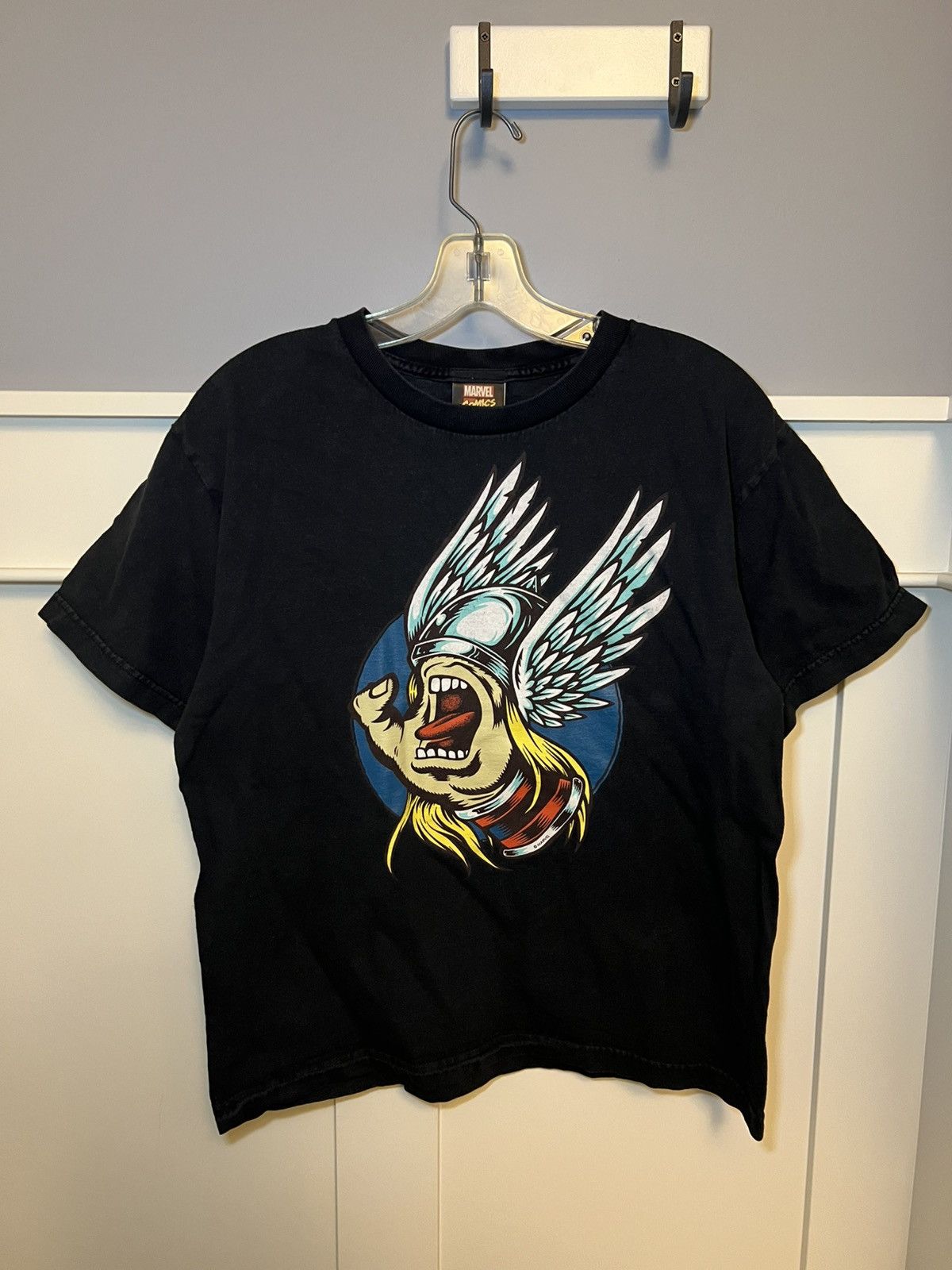 Santa Cruz Skateboards Vintage Santa Cruz Skateboards X Marvel Comics Thor t-shirt Size US L / EU 52-54 / 3 - 1 Thumbnail