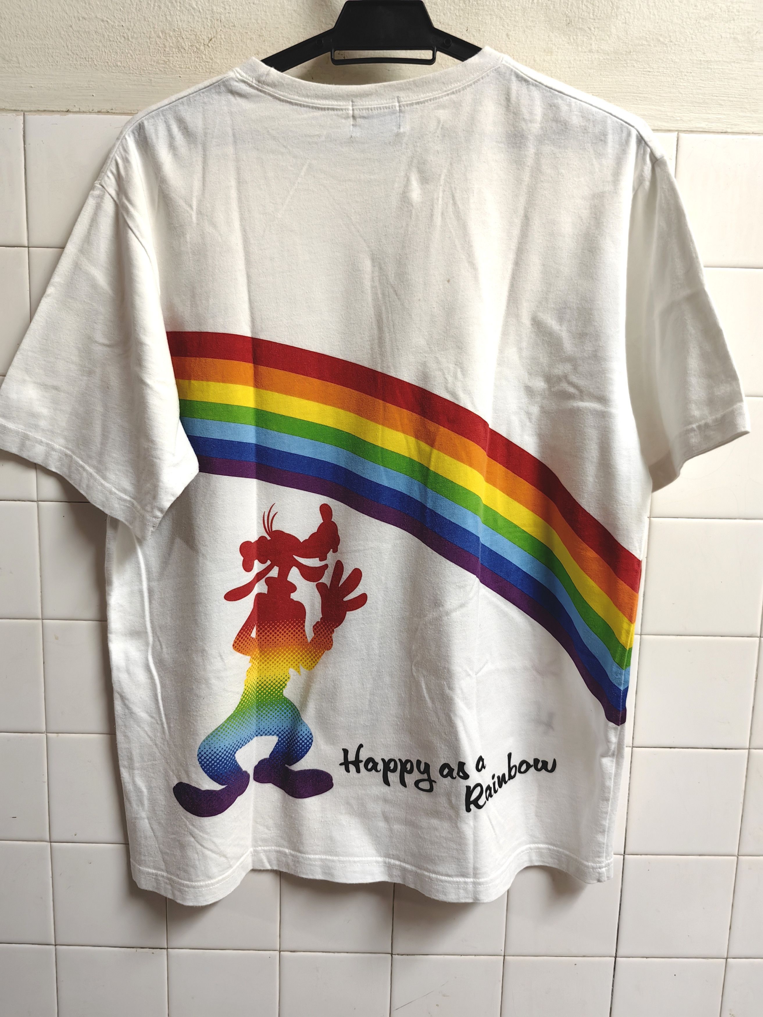 Disney Goofy Happy As A Rainbow Tokyo Disney Resort Tshirt Size US L / EU 52-54 / 3 - 2 Thumbnail