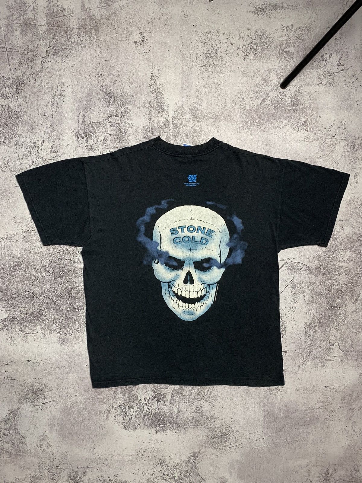 Vintage Very Rare Vintage Stone Cold Austin 3:16 90S Skull T-Shirt