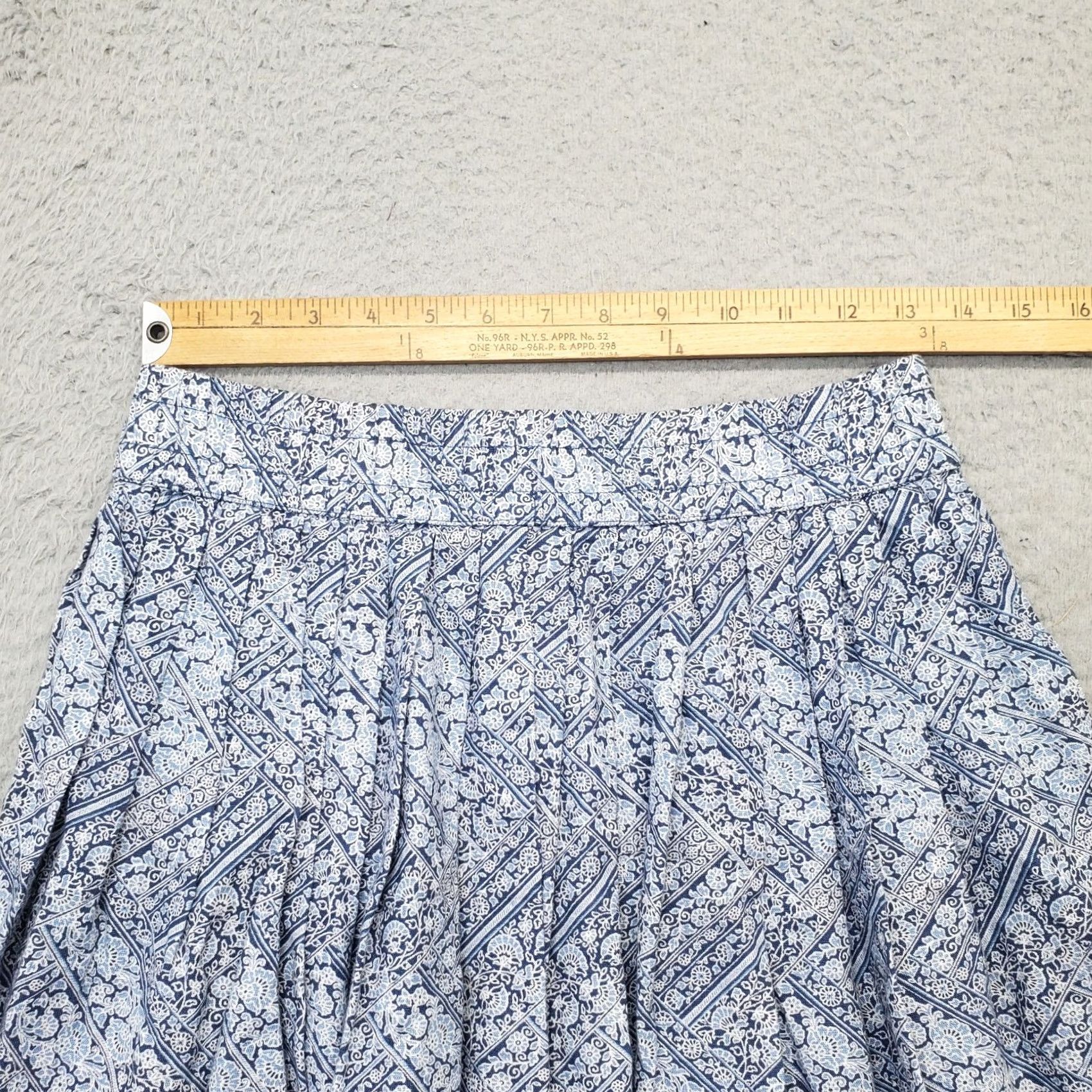 American Eagle Outfitters American Eagle Outfitters Skirt Womens M Multicolor Floral Lined Pleated A-Line Dress? Size 32" / US 10 / IT 46 - 4 Thumbnail